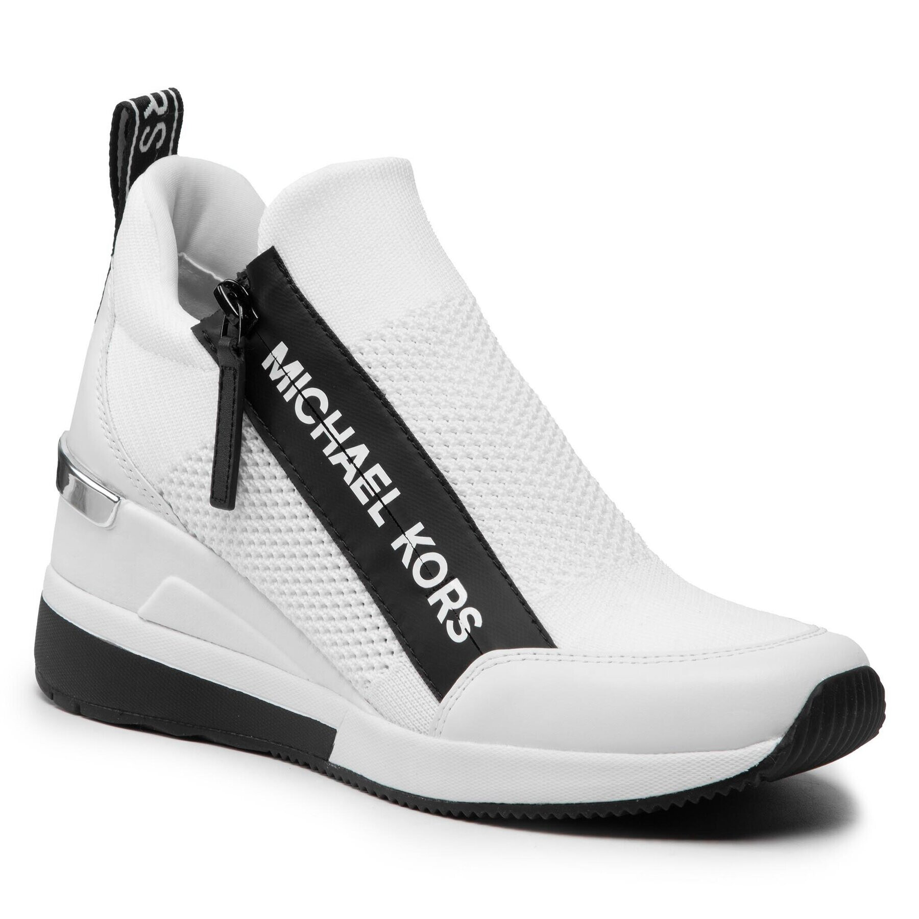 MICHAEL Michael Kors Сникърси Willis Wedge Trainer 43S2WIFS2D Бял - Pepit.bg