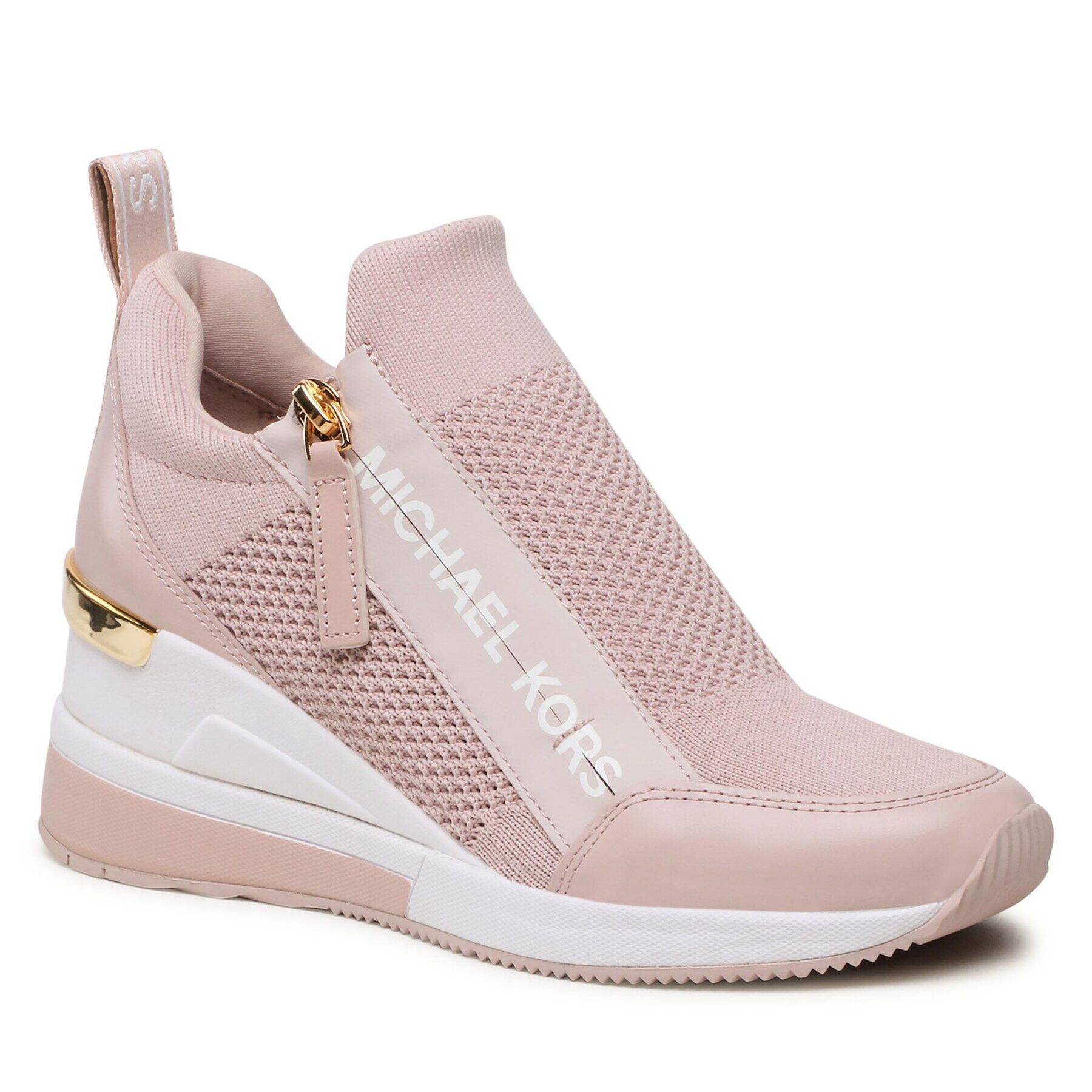 MICHAEL Michael Kors Сникърси Willis Wedge Trainer 43S3WIFS1D Розов - Pepit.bg