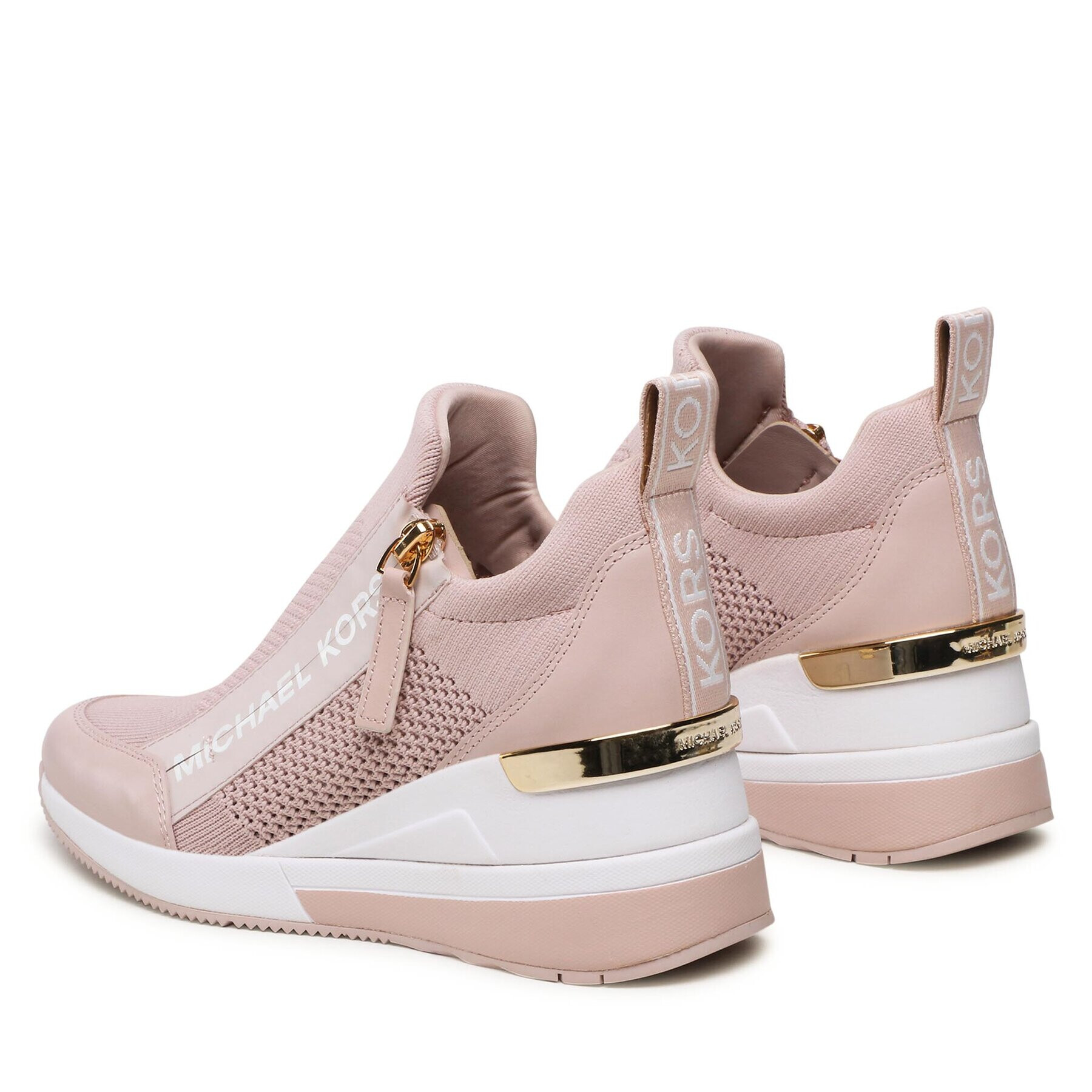 MICHAEL Michael Kors Сникърси Willis Wedge Trainer 43S3WIFS1D Розов - Pepit.bg