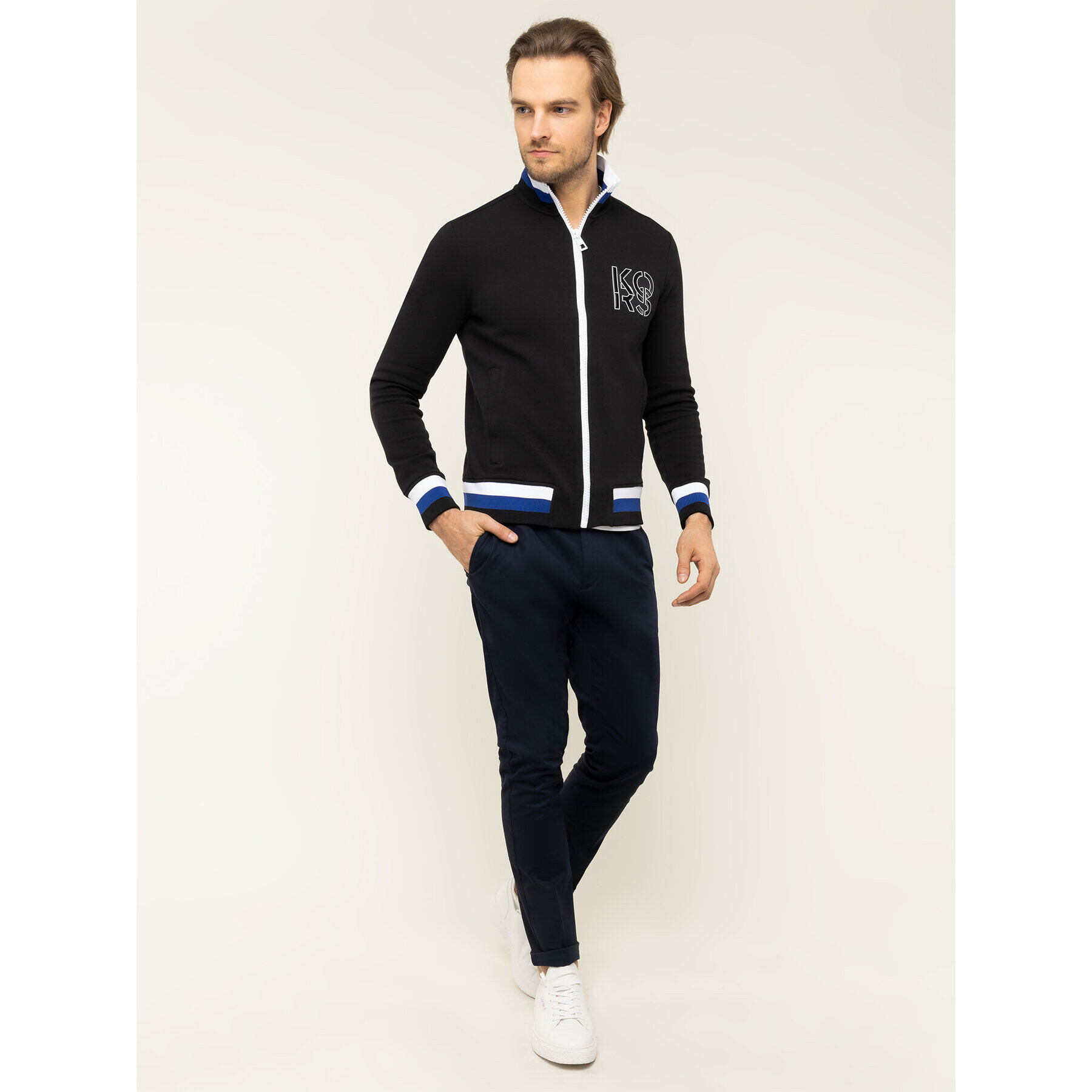 MICHAEL Michael Kors Суитшърт CR95J2D5MF Черен Regular Fit - Pepit.bg