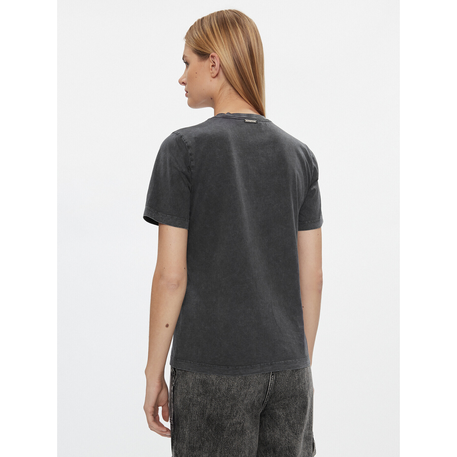 MICHAEL Michael Kors Тишърт MH35161816 Сив Regular Fit - Pepit.bg