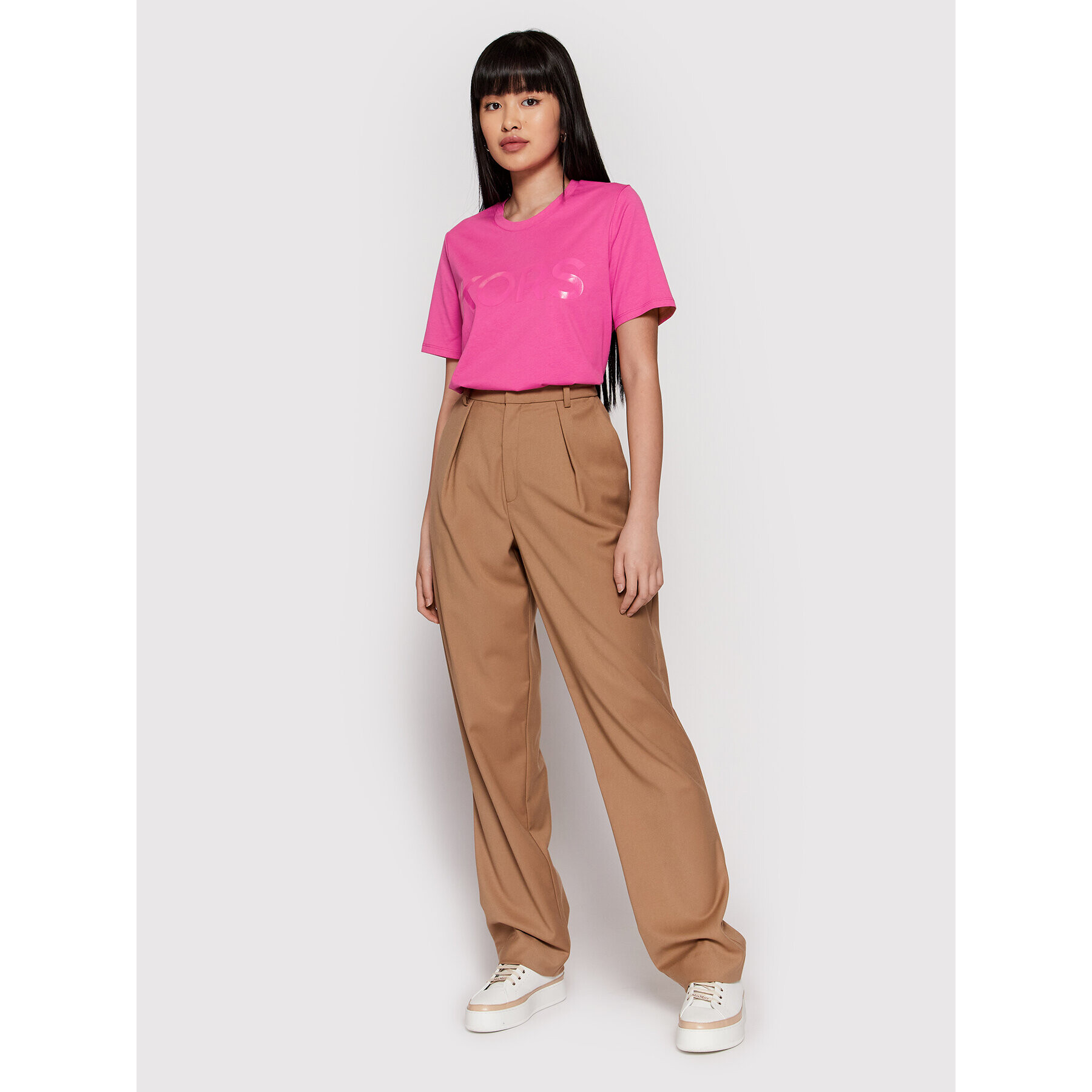 MICHAEL Michael Kors Тишърт MS150BJ97J Розов Regular Fit - Pepit.bg