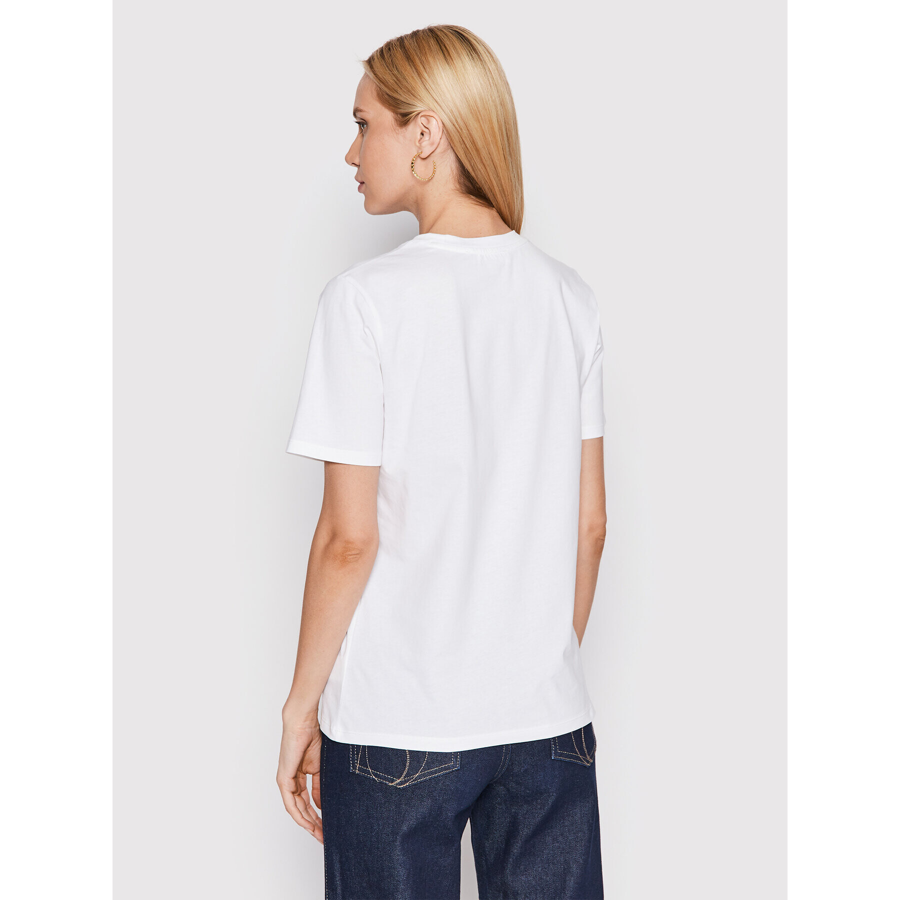MICHAEL Michael Kors Тишърт MU250SJ97J Бял Regular Fit - Pepit.bg
