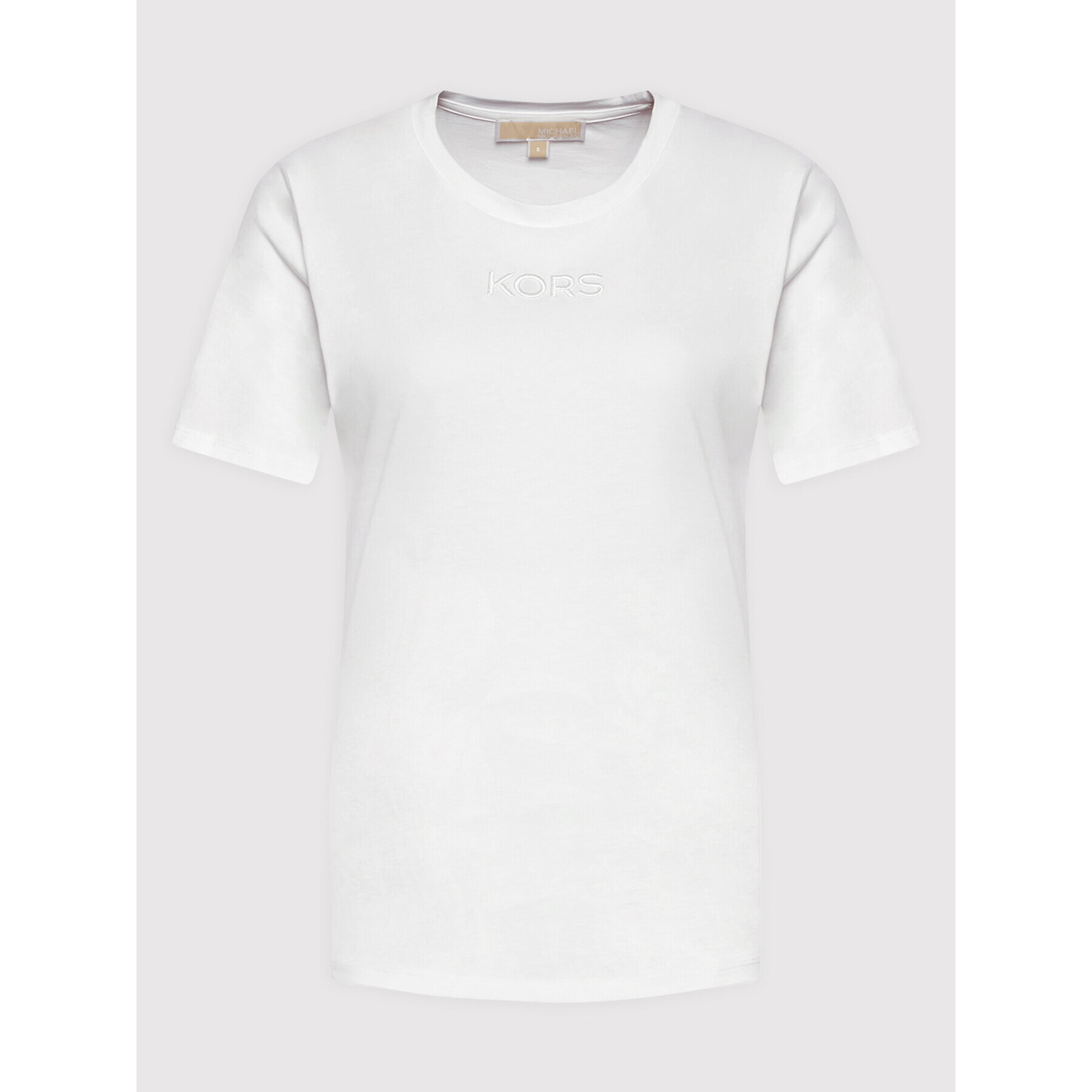 MICHAEL Michael Kors Тишърт MU250SJ97J Бял Regular Fit - Pepit.bg