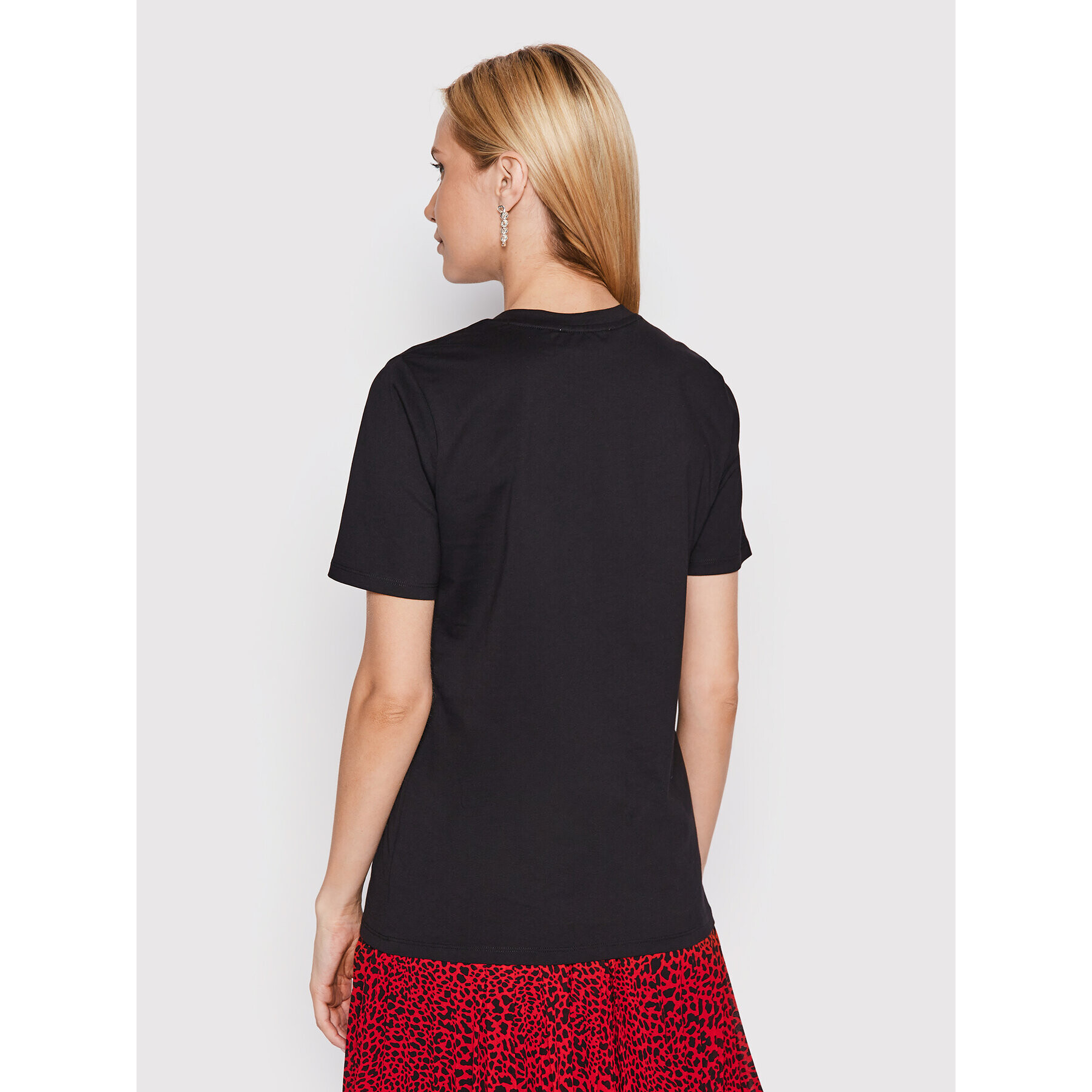 MICHAEL Michael Kors Тишърт MU250SJ97J Черен Regular Fit - Pepit.bg