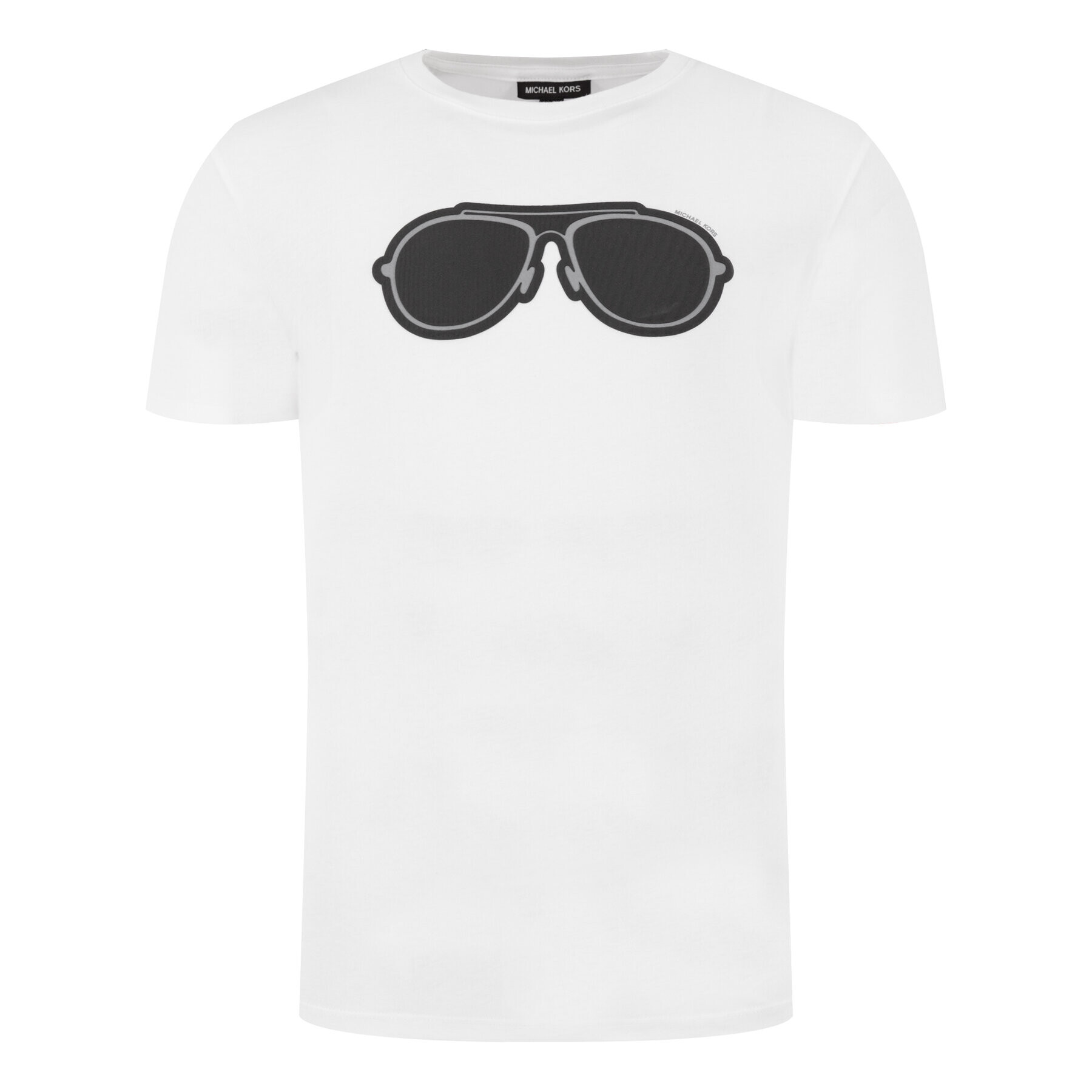 MICHAEL Michael Kors Тишърт Resort 1 CR95J48FV4 Бял Regular Fit - Pepit.bg