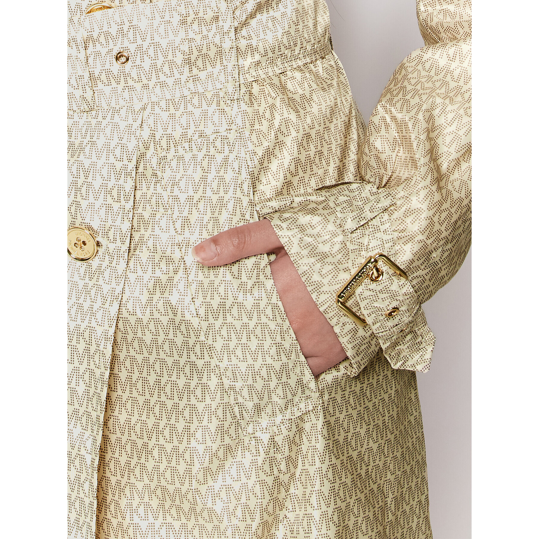 MICHAEL Michael Kors Тренч MS2205C43D Бежов Regular Fit - Pepit.bg