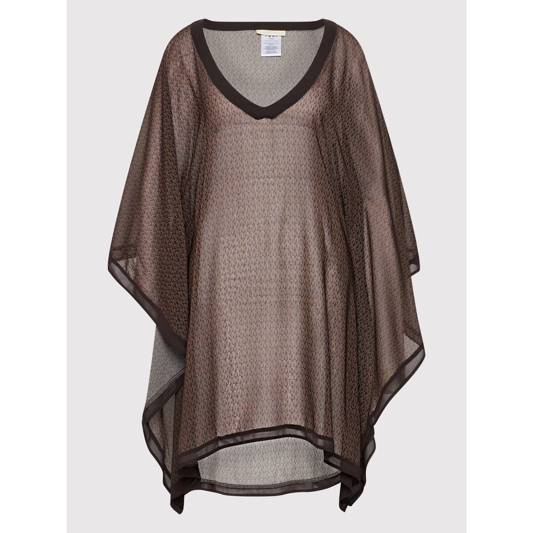 MICHAEL Michael Kors Туника MM7W770 Кафяв Relaxed Fit - Pepit.bg