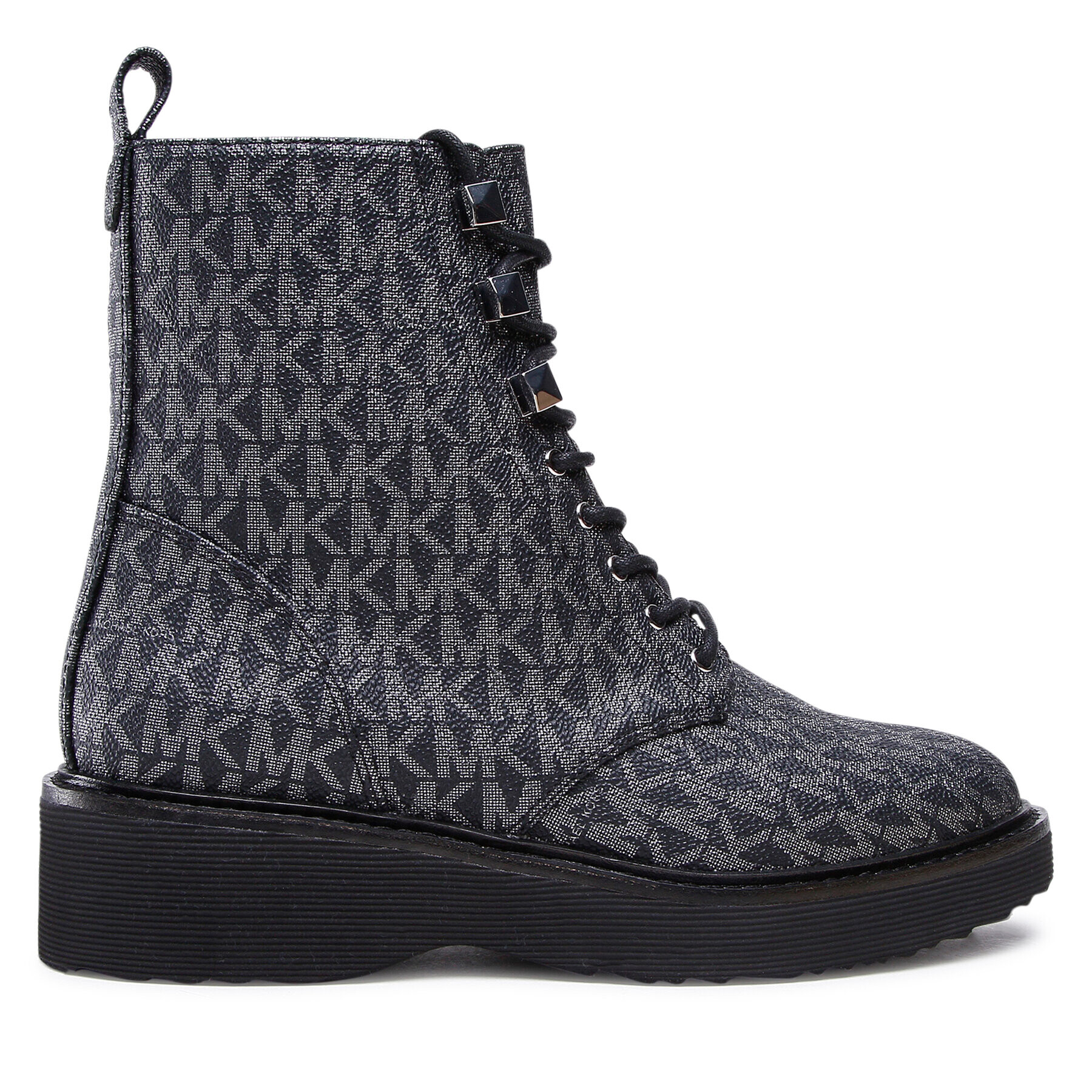 MICHAEL Michael Kors Туристически oбувки Haskell Bootie 40F2HSFE5B Черен - Pepit.bg