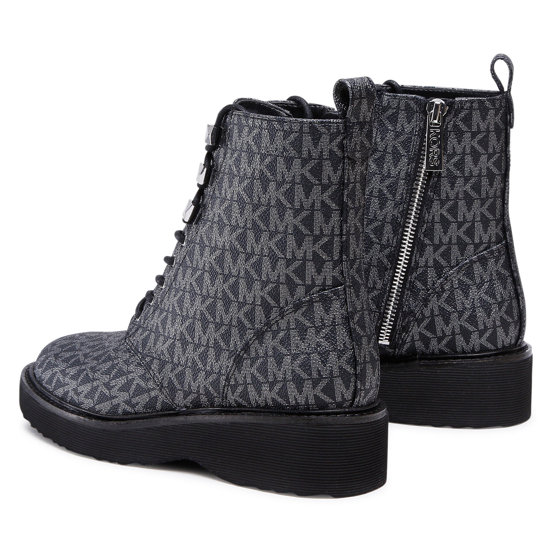 MICHAEL Michael Kors Туристически oбувки Haskell Bootie 40F2HSFE5B Черен - Pepit.bg