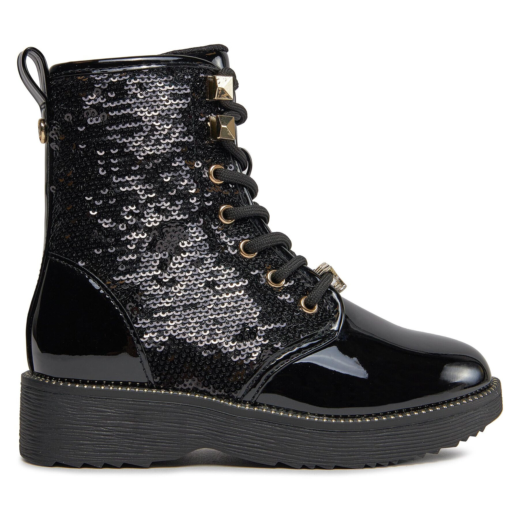 MICHAEL Michael Kors Туристически oбувки Haskell MK100790 Черен - Pepit.bg