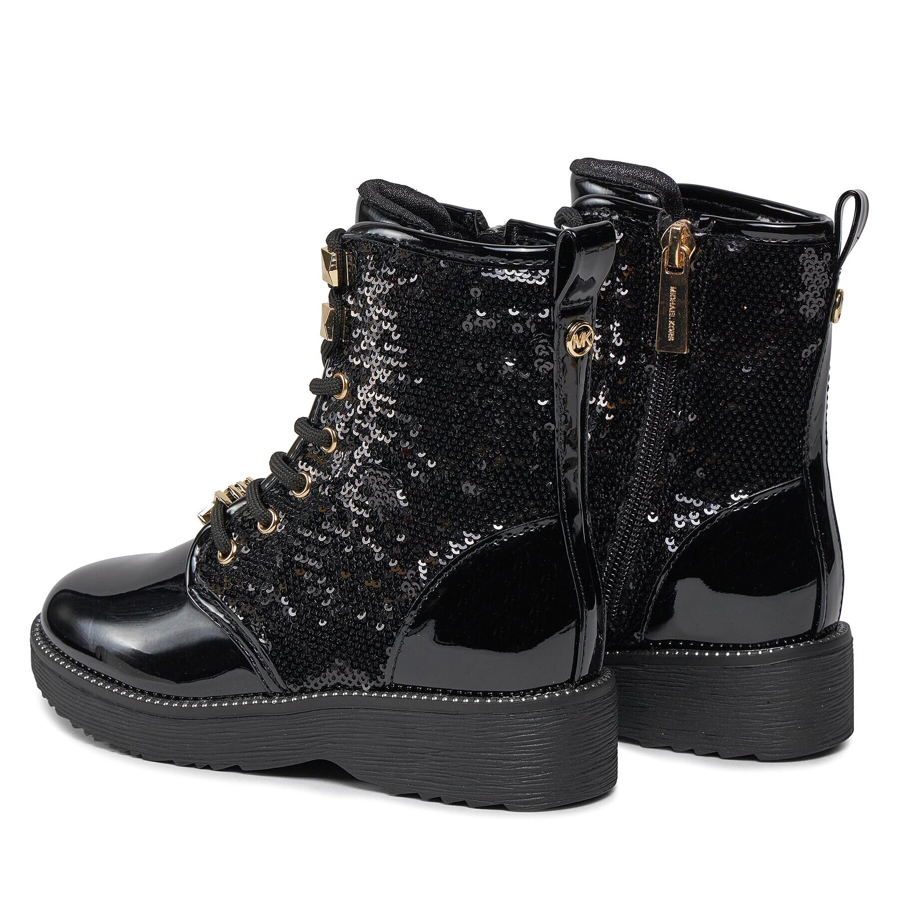 MICHAEL Michael Kors Туристически oбувки Haskell MK100790 Черен - Pepit.bg
