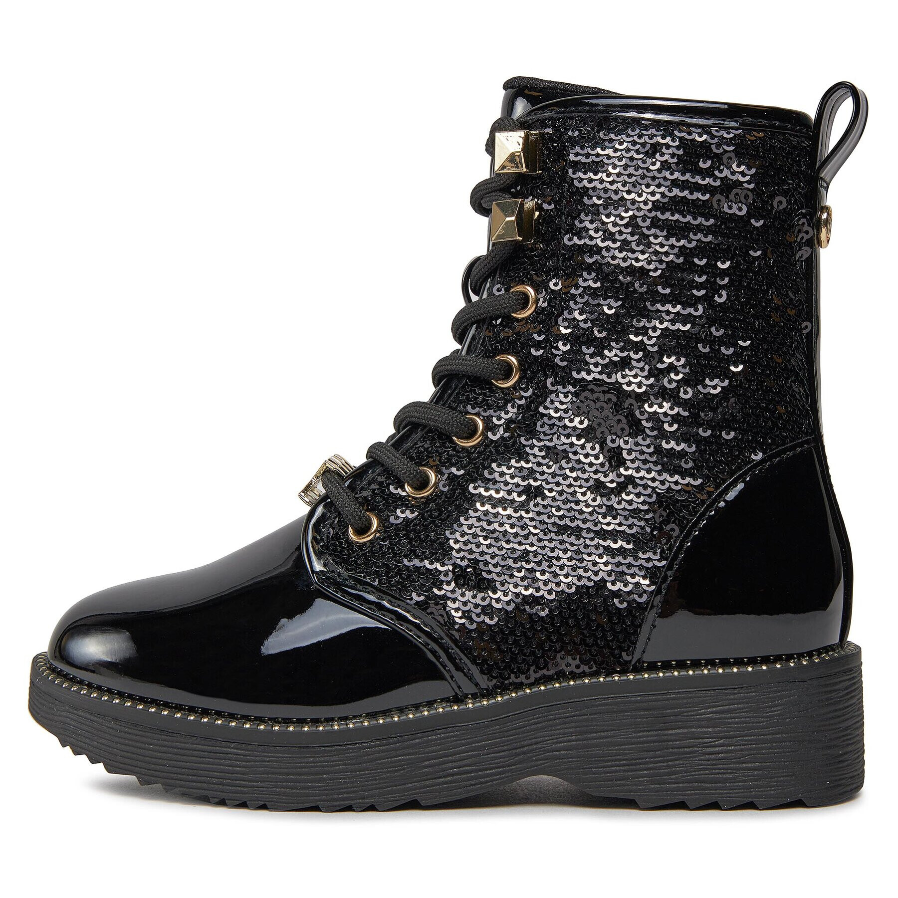 MICHAEL Michael Kors Туристически oбувки Haskell MK100790 Черен - Pepit.bg