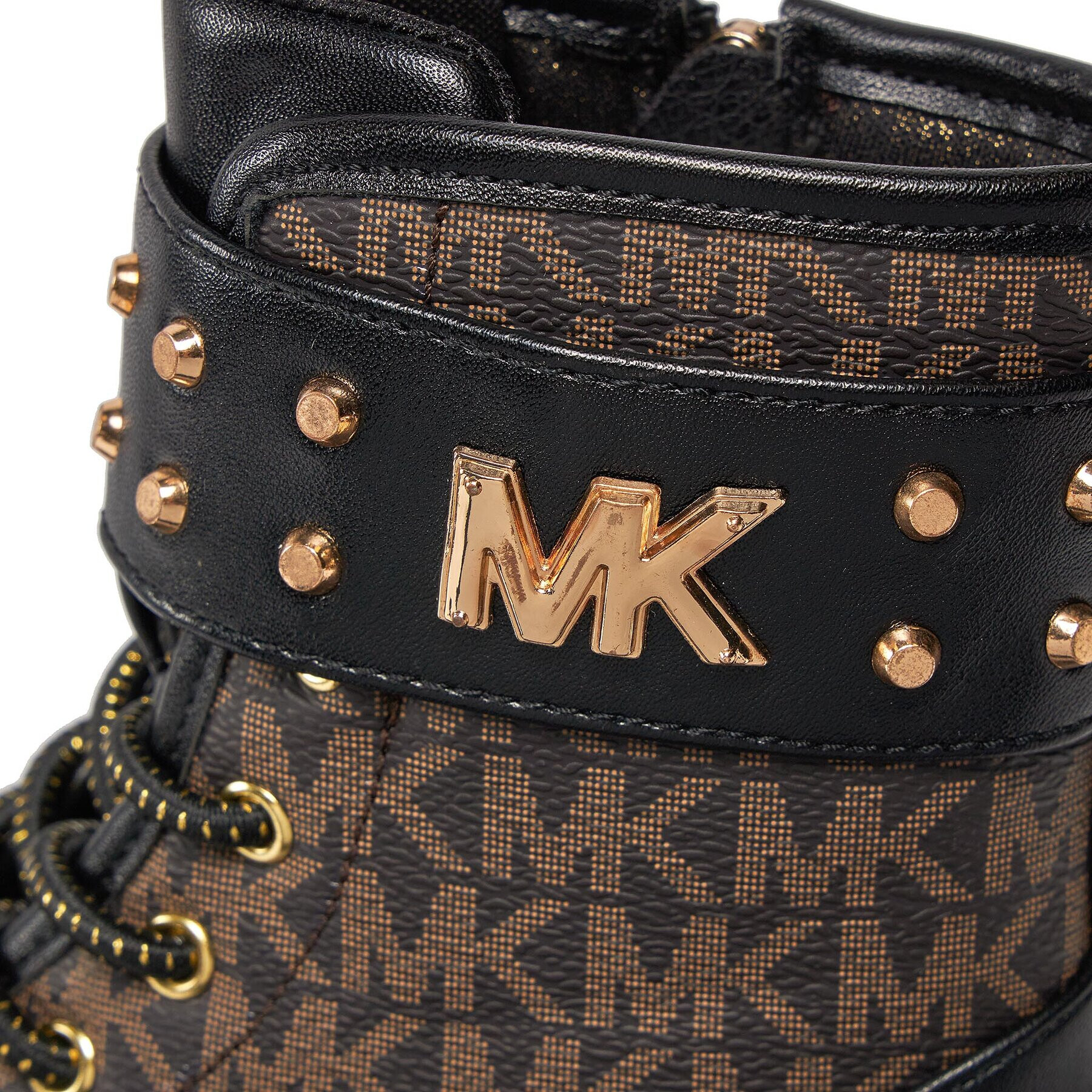 MICHAEL Michael Kors Туристически oбувки Haskell Studs MK100794 Черен - Pepit.bg