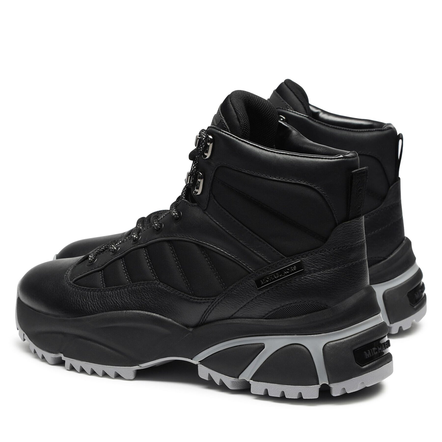 MICHAEL Michael Kors Туристически oбувки Logan Boot 42F3LGFB1D Черен - Pepit.bg