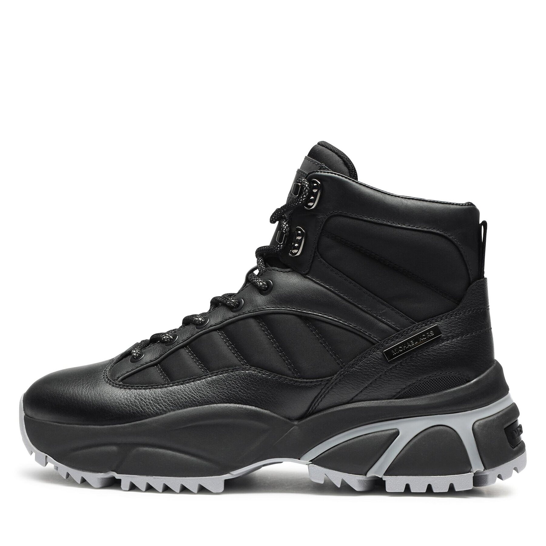 MICHAEL Michael Kors Туристически oбувки Logan Boot 42F3LGFB1D Черен - Pepit.bg