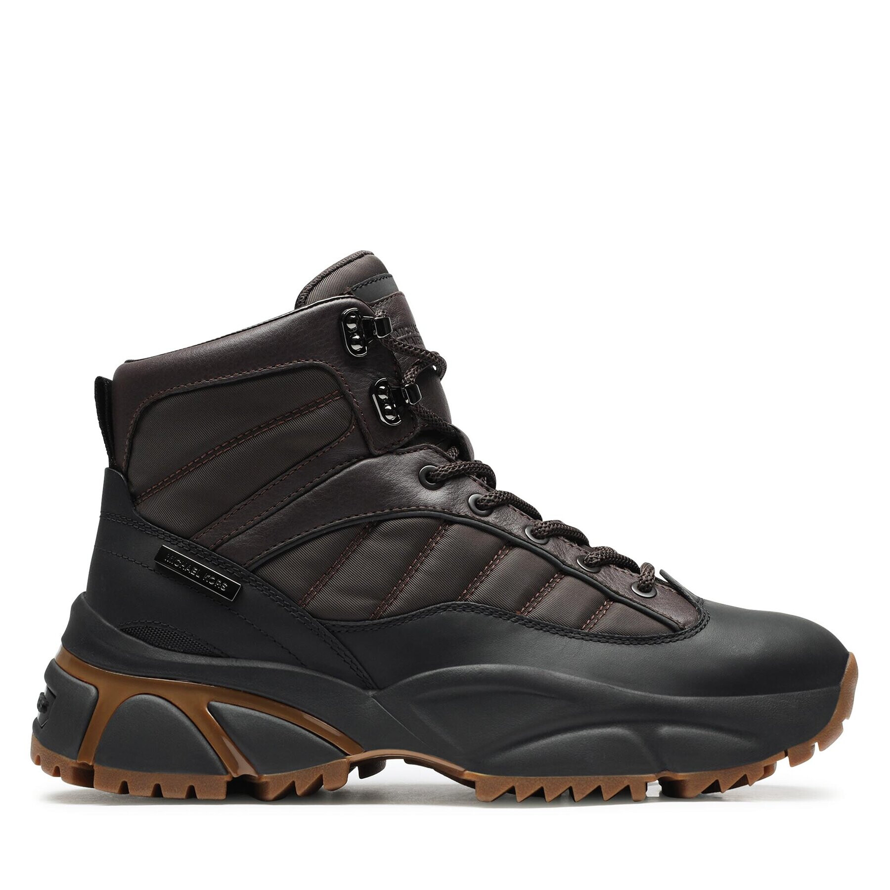 MICHAEL Michael Kors Туристически oбувки Logan Boot 42F3LGFB3D Кафяв - Pepit.bg