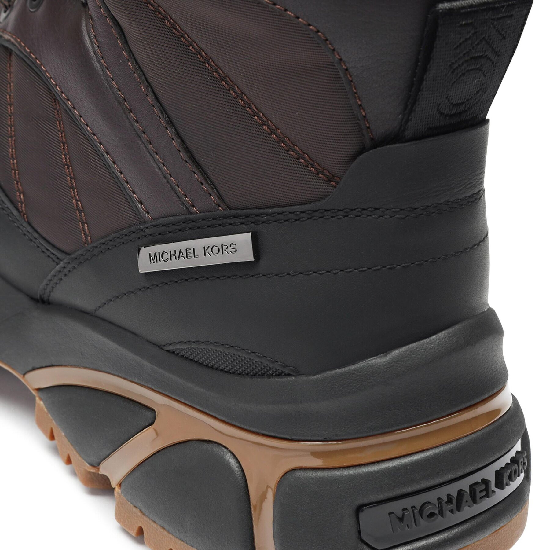 MICHAEL Michael Kors Туристически oбувки Logan Boot 42F3LGFB3D Кафяв - Pepit.bg