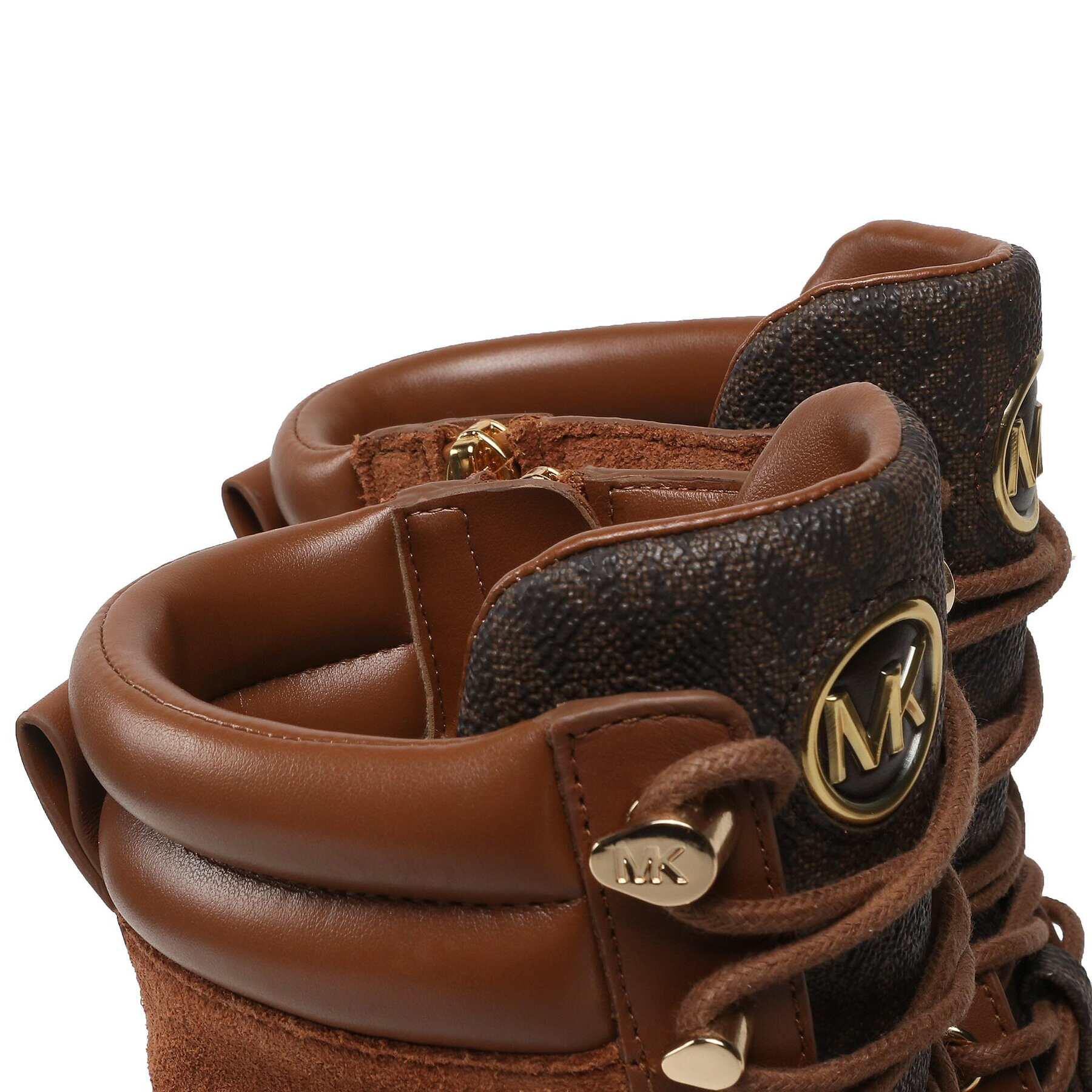 MICHAEL Michael Kors Туристически oбувки Rowan Lace Up 40F3RWFE6S Кафяв - Pepit.bg