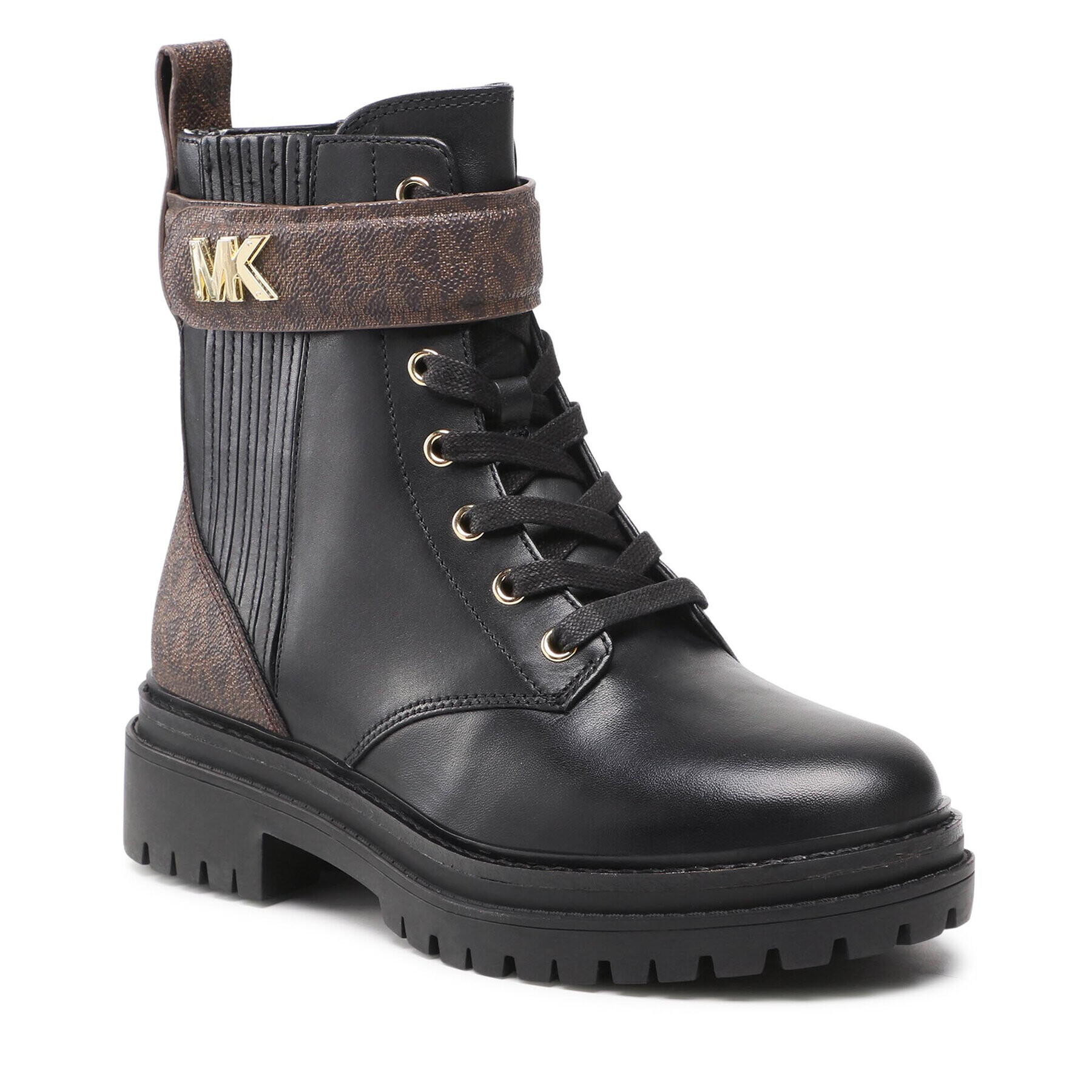 MICHAEL Michael Kors Туристически oбувки Stark Bootie 40F1SRFE7L Черен - Pepit.bg