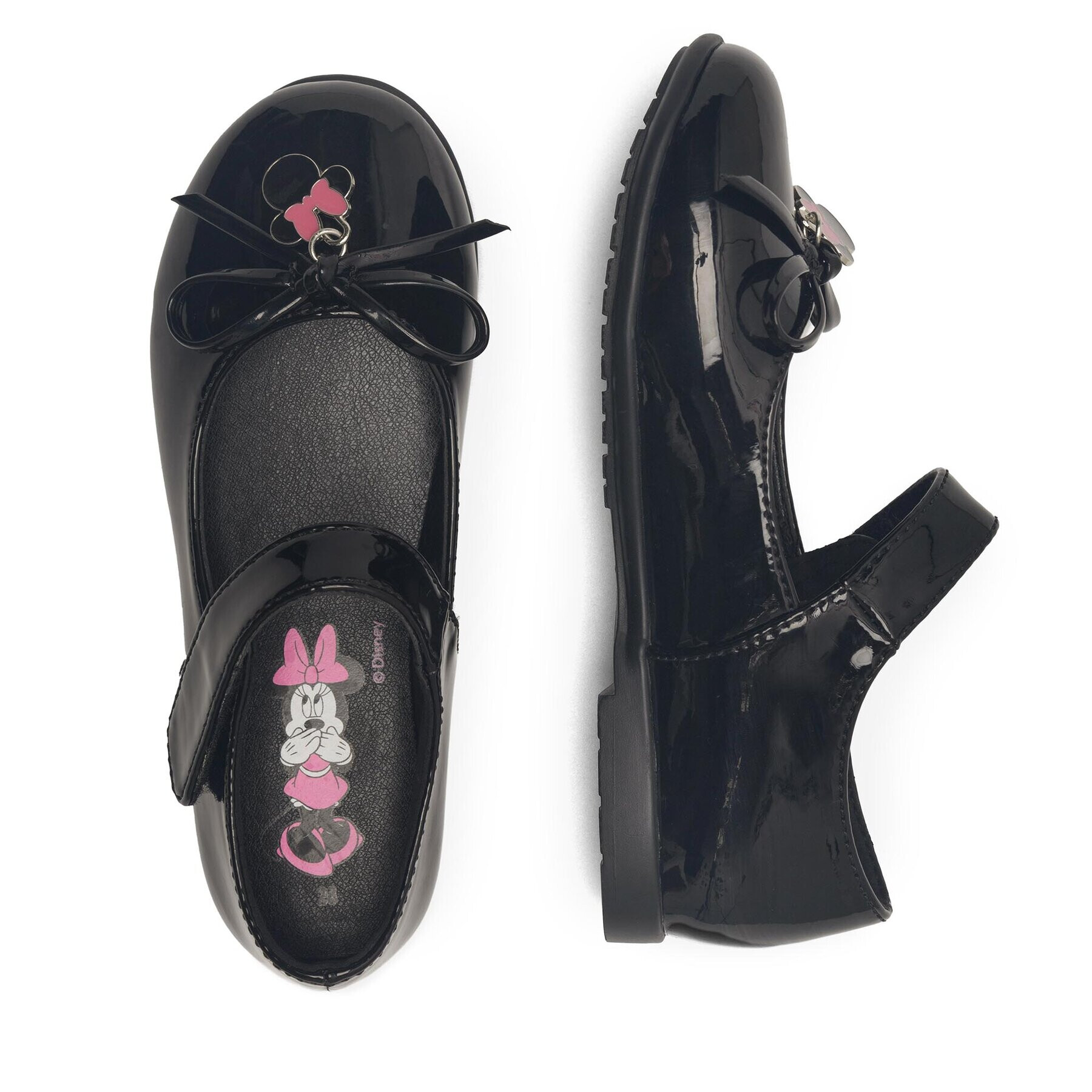 Mickey&Friends Балеринки AW23-33DSTC Черен - Pepit.bg