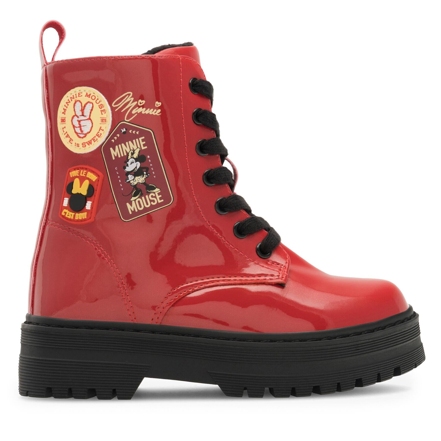 Mickey&Friends Боти AW23-30DSTC Червен - Pepit.bg
