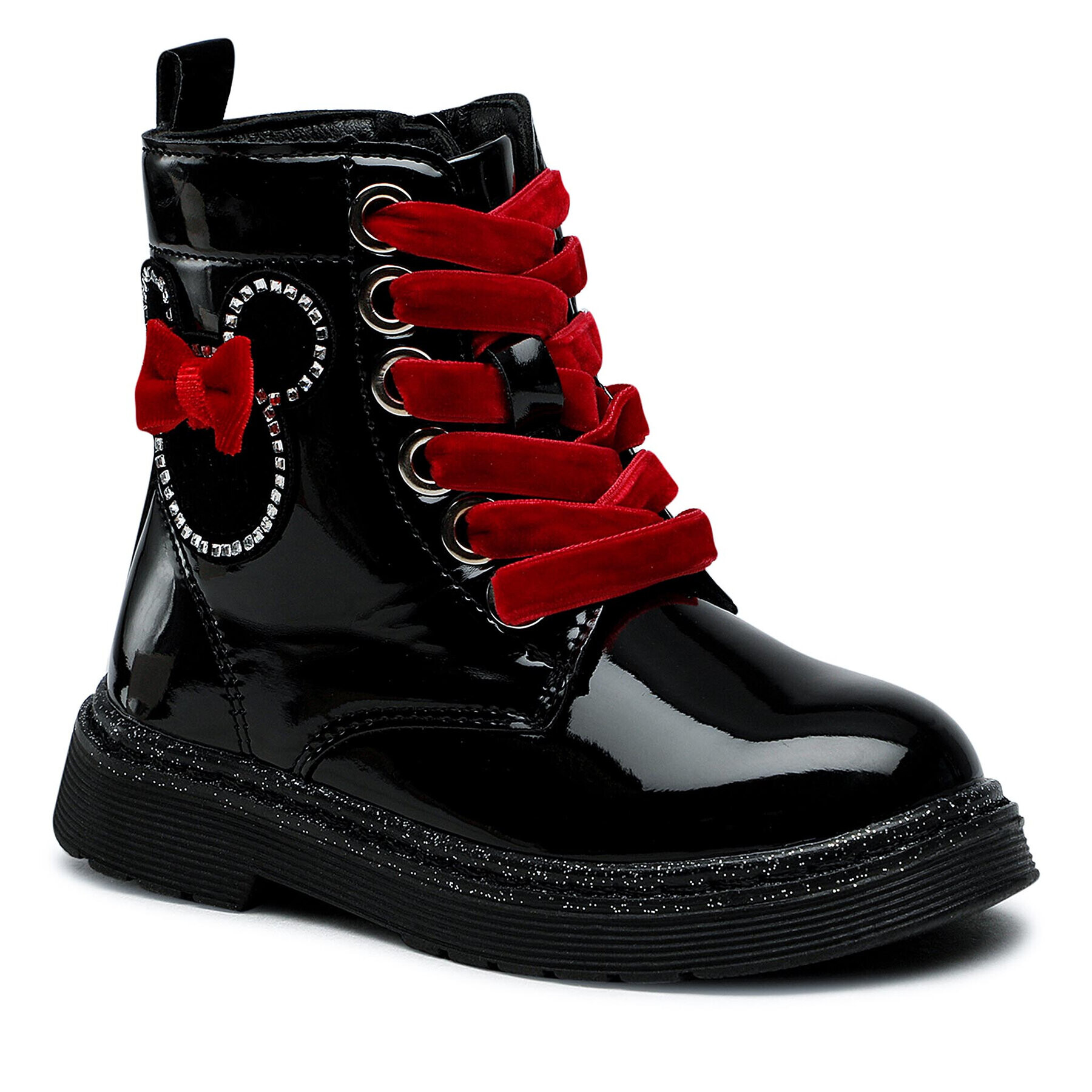 Mickey&Friends Ботуши CM-AW22-088DSTC Черен - Pepit.bg
