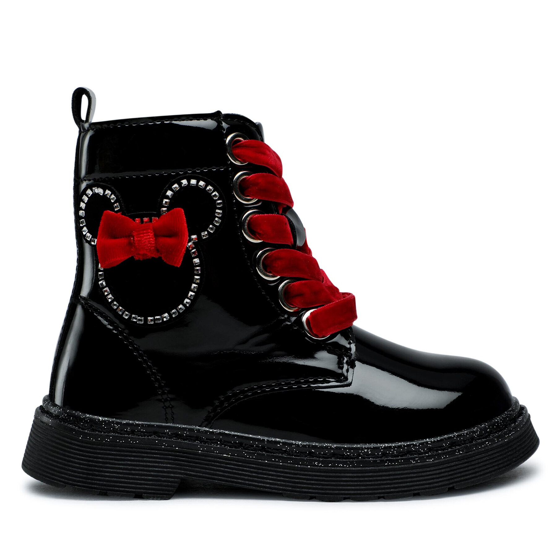 Mickey&Friends Ботуши CM-AW22-088DSTC Черен - Pepit.bg