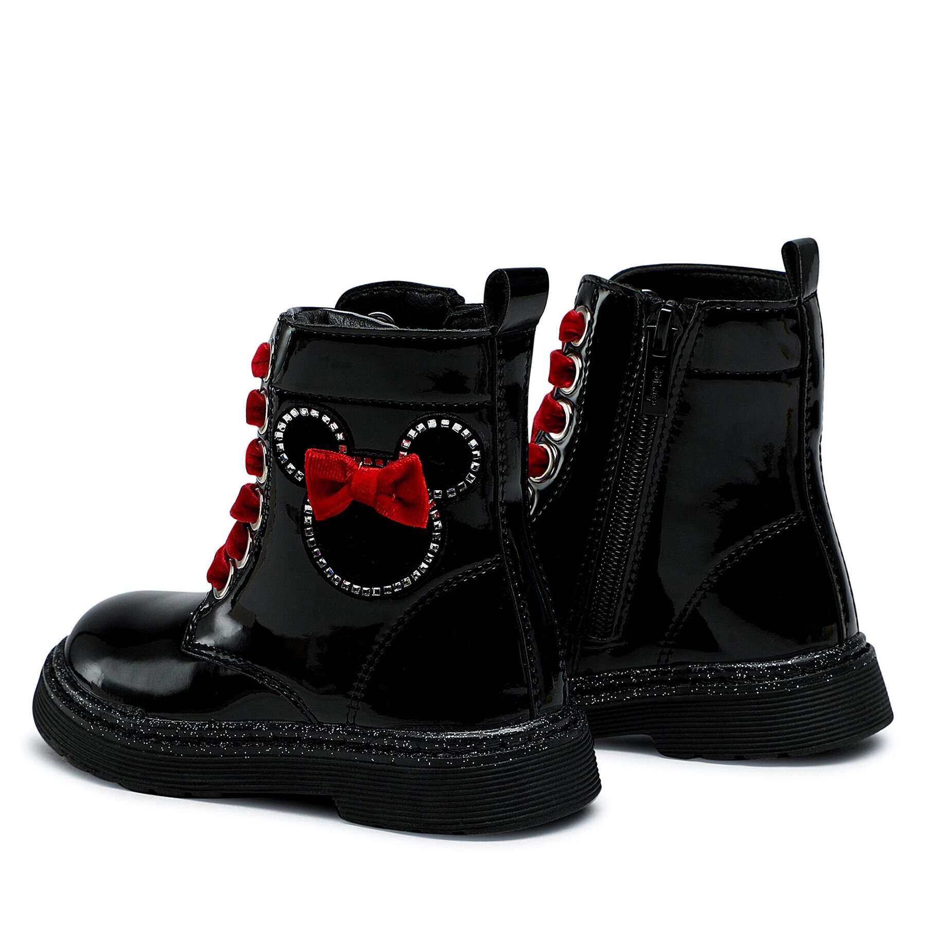 Mickey&Friends Ботуши CM-AW22-088DSTC Черен - Pepit.bg