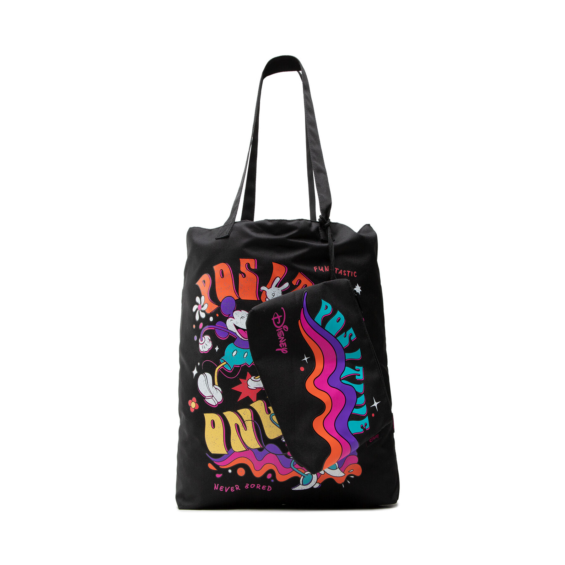Mickey&Friends Дамска чанта ACCCS-SS22-31DSTC Черен - Pepit.bg