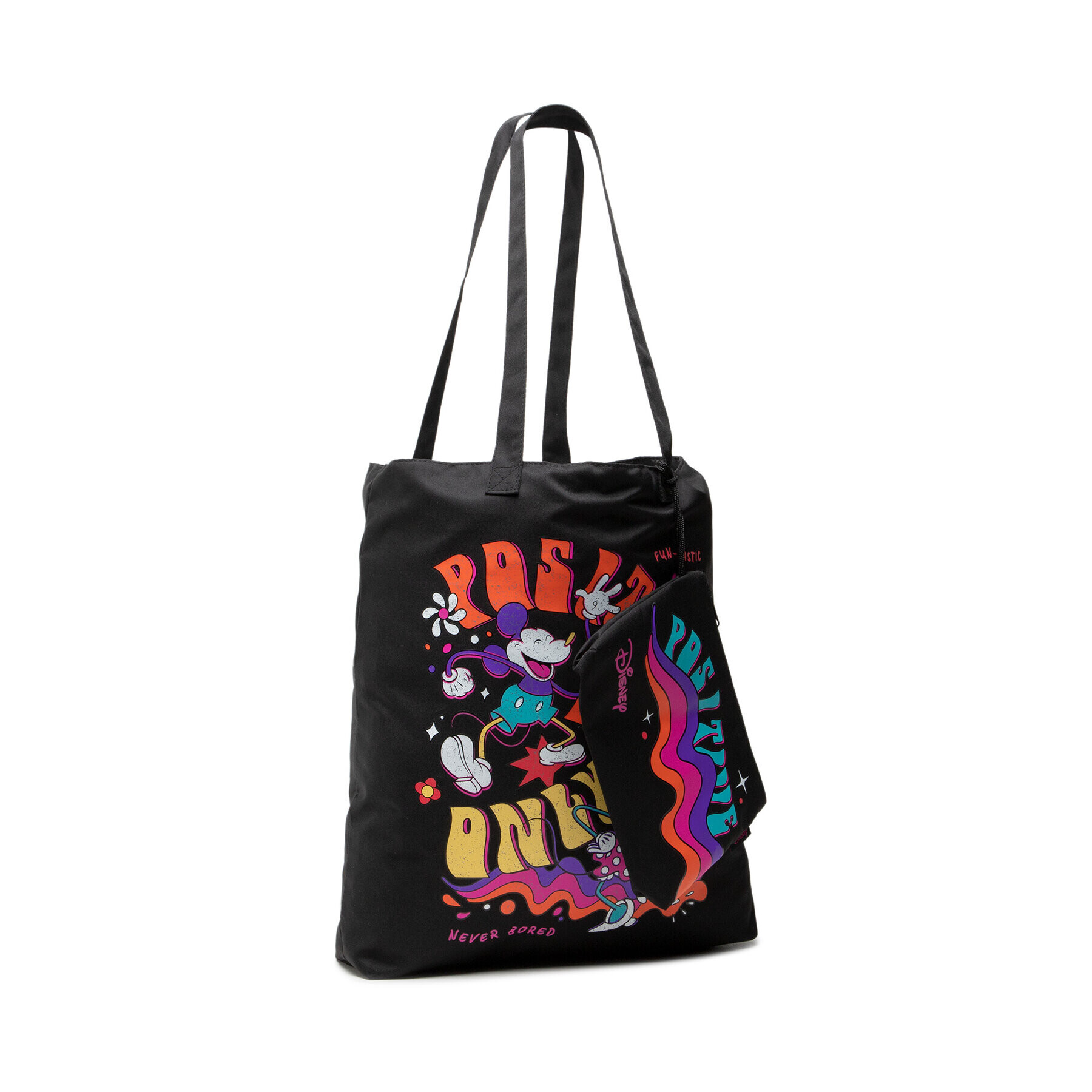 Mickey&Friends Дамска чанта ACCCS-SS22-31DSTC Черен - Pepit.bg