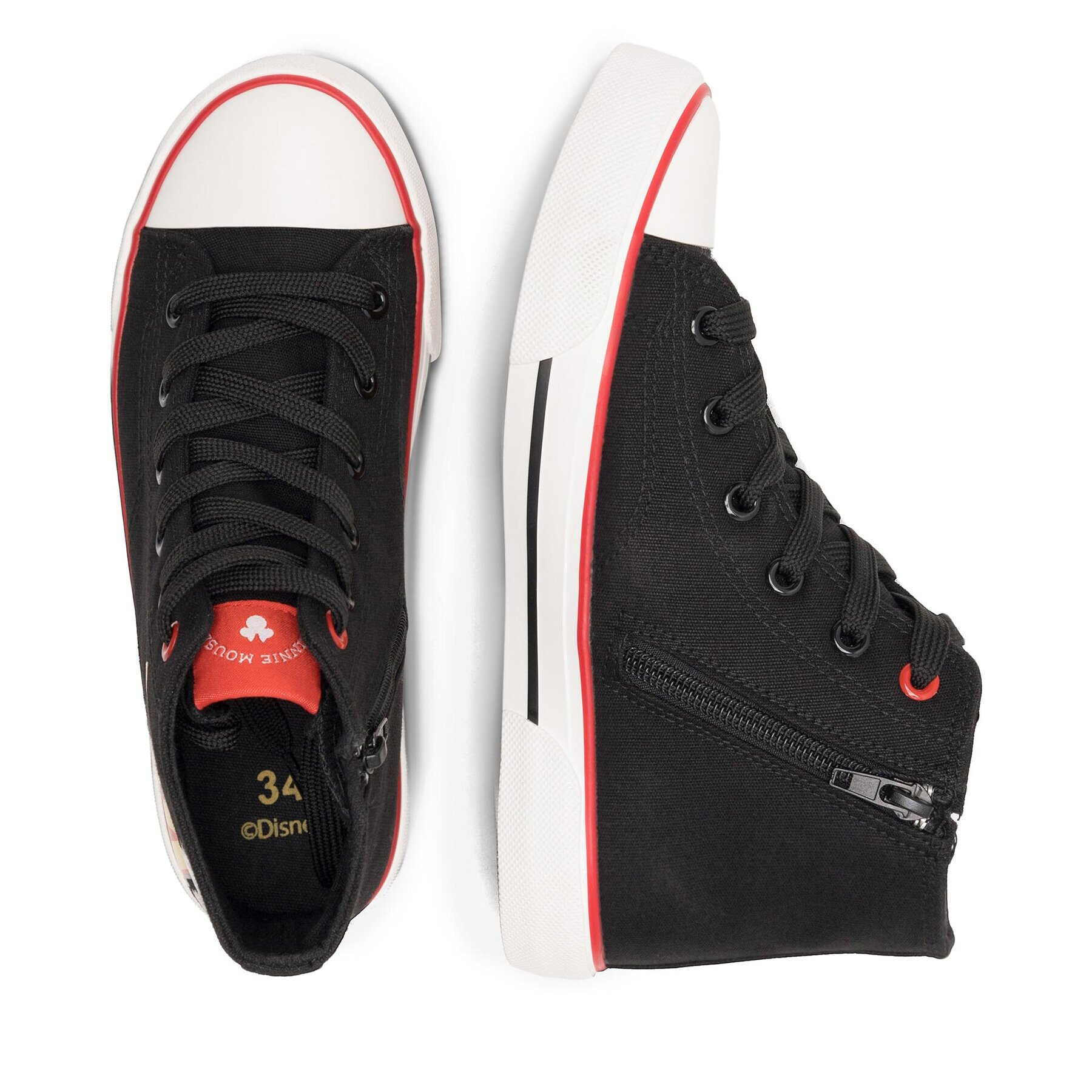Mickey&Friends Кецове CP91-AW23-32DSTC Черен - Pepit.bg