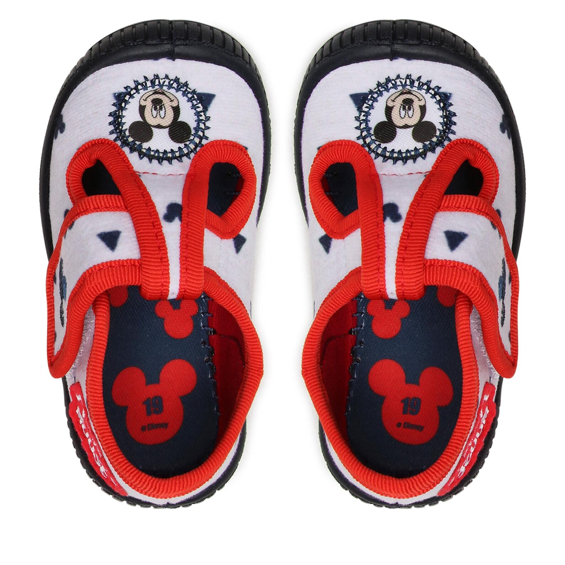 Mickey&Friends Пантофи MB SS23-215DSTC Бял - Pepit.bg