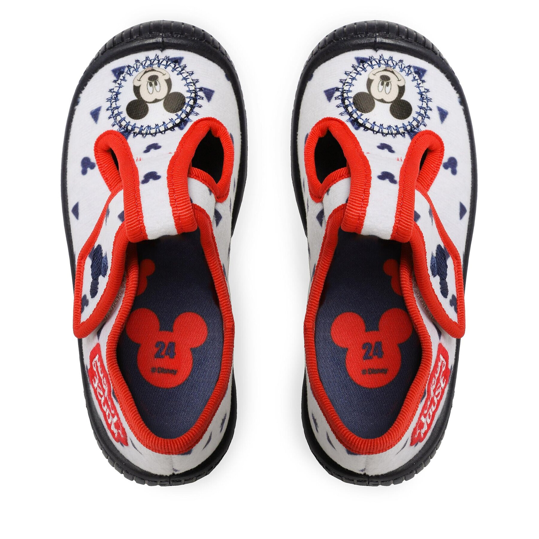 Mickey&Friends Пантофи MB SS23-215DSTC Бял - Pepit.bg