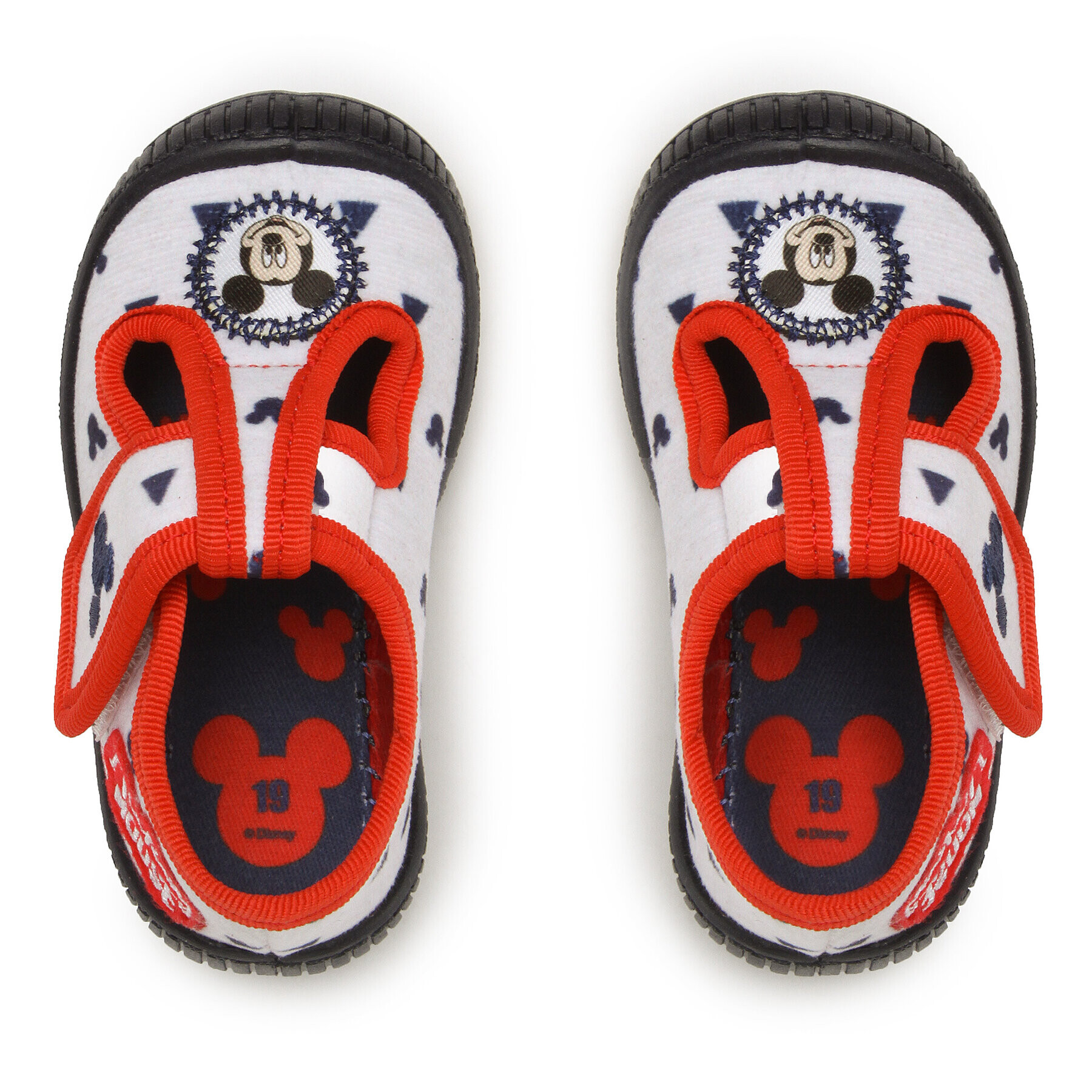 Mickey&Friends Пантофи MB SS23-215DSTC Бял - Pepit.bg