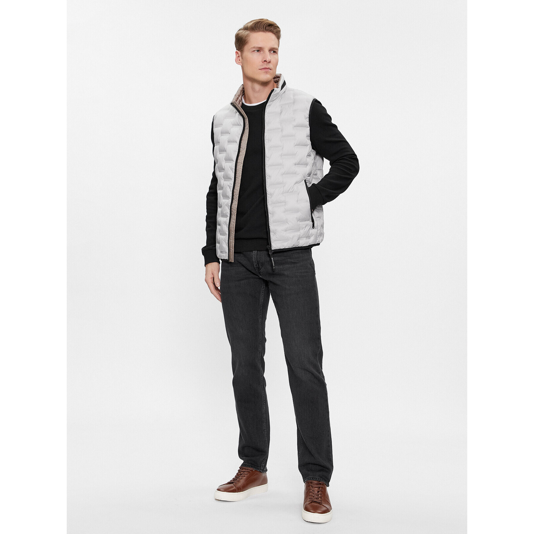 Milestone Елек Mavis 410338 60270 Сив Regular Fit - Pepit.bg