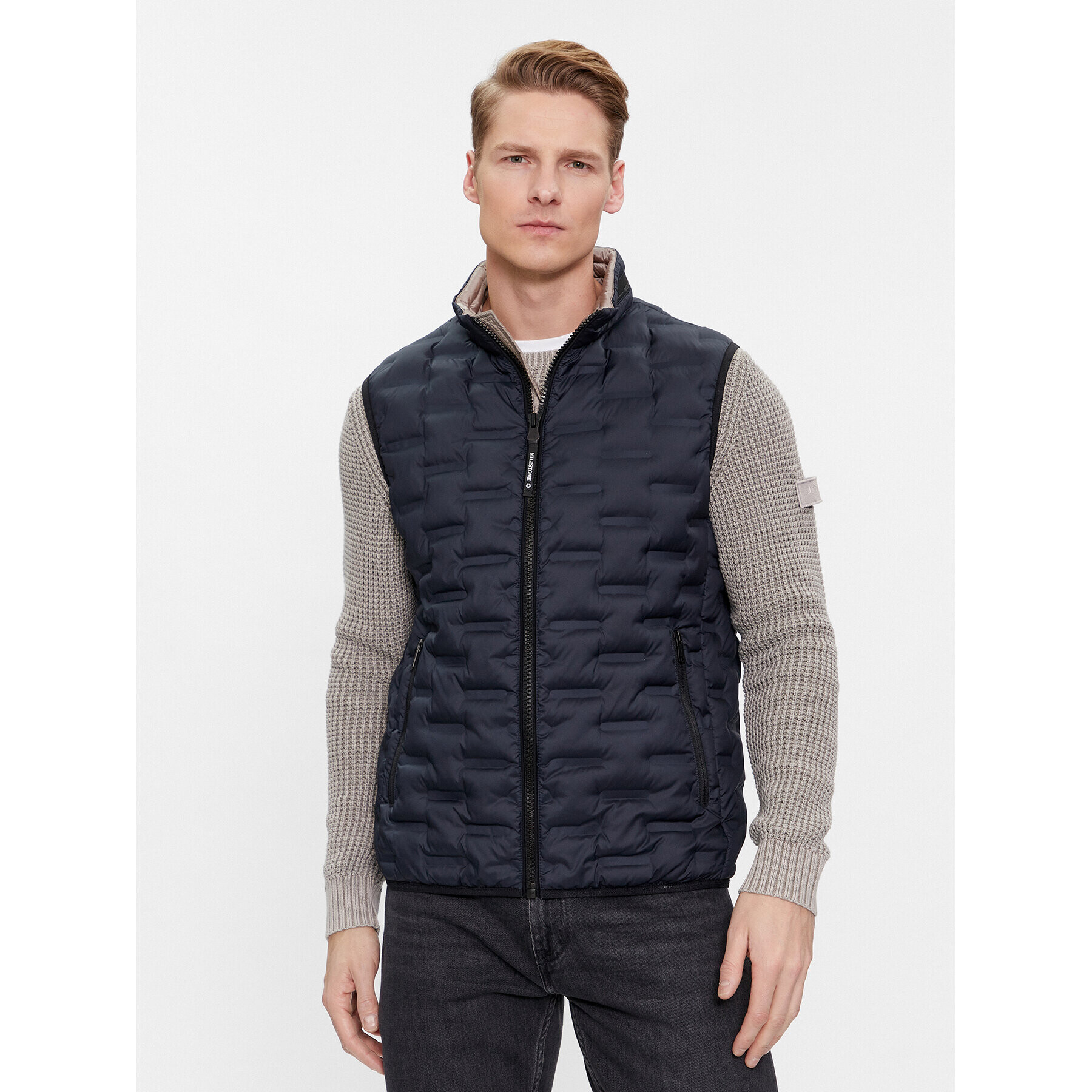 Milestone Елек Mavis 410338 60270 Тъмносин Regular Fit - Pepit.bg