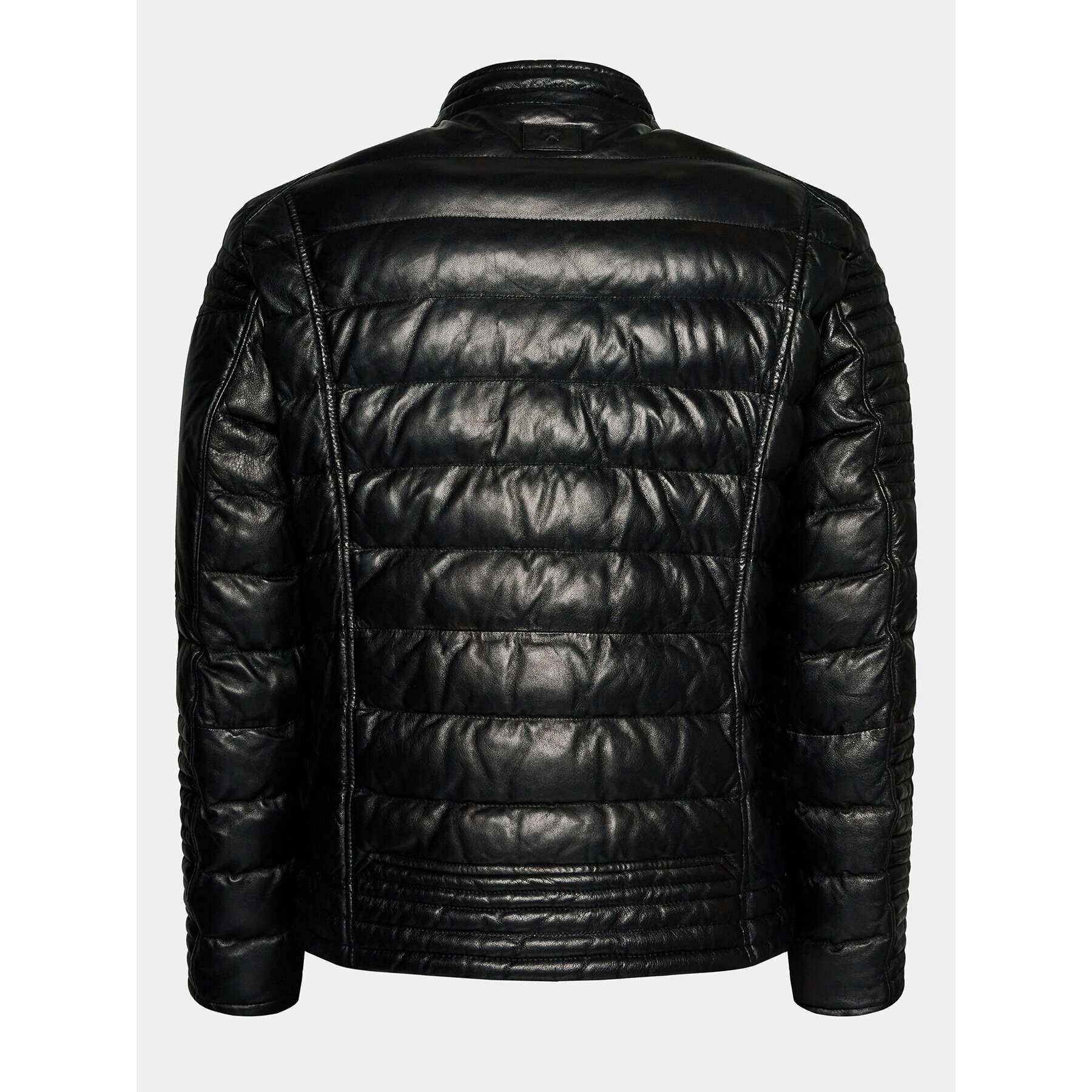 Milestone Кожено яке 331040 60395 Черен Regular Fit - Pepit.bg