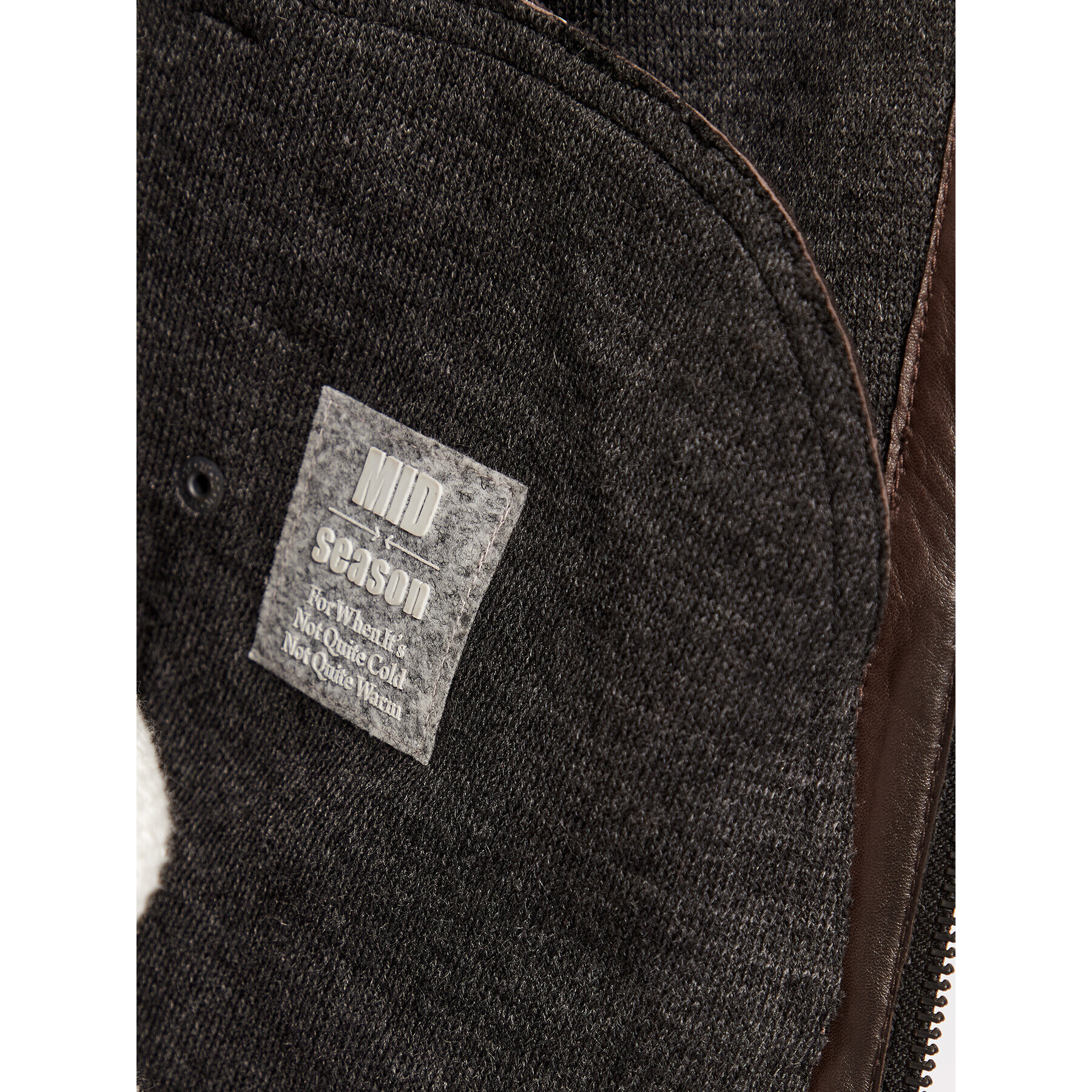 Milestone Кожено яке Lorenz 231056 60175 Кафяв Regular Fit - Pepit.bg