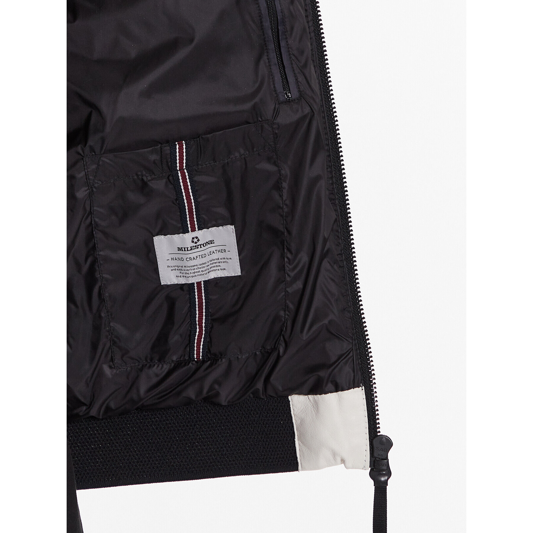Milestone Кожено яке Msaron 311019 60220 Бежов Regular Fit - Pepit.bg
