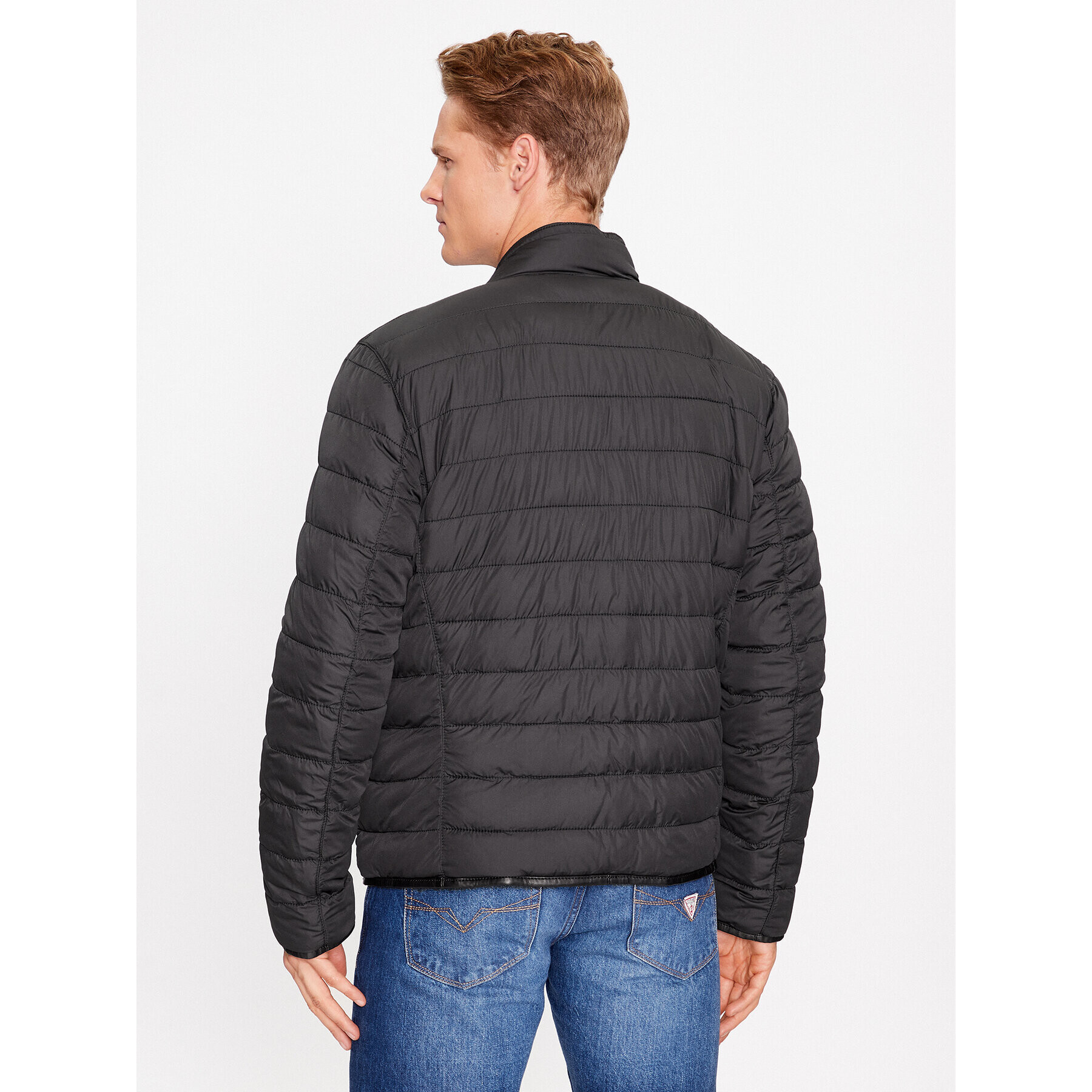 Milestone Кожено яке Msramiro 331051 20825 Черен Regular Fit - Pepit.bg