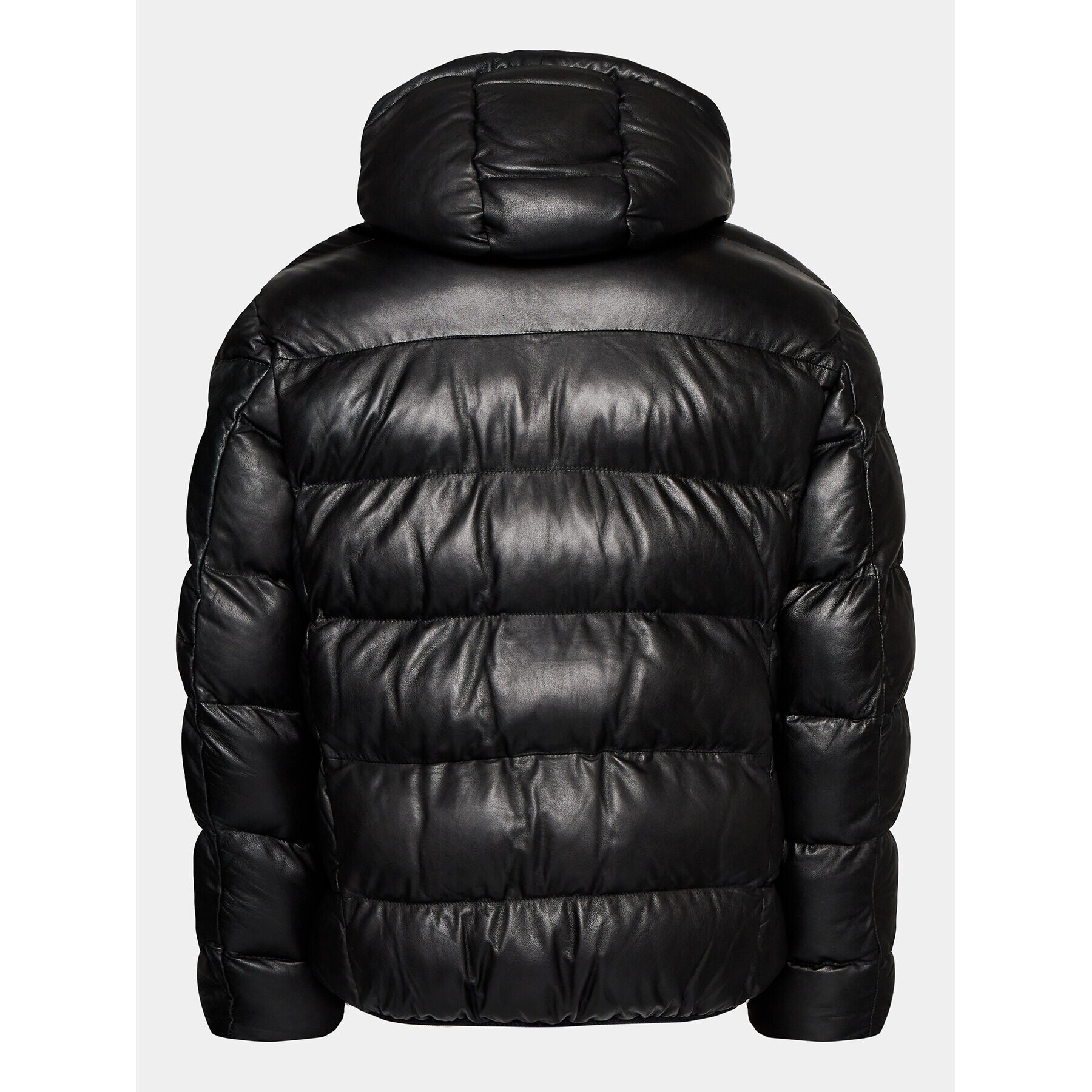 Milestone Кожено яке Mssafi 331040 60290 Черен Regular Fit - Pepit.bg