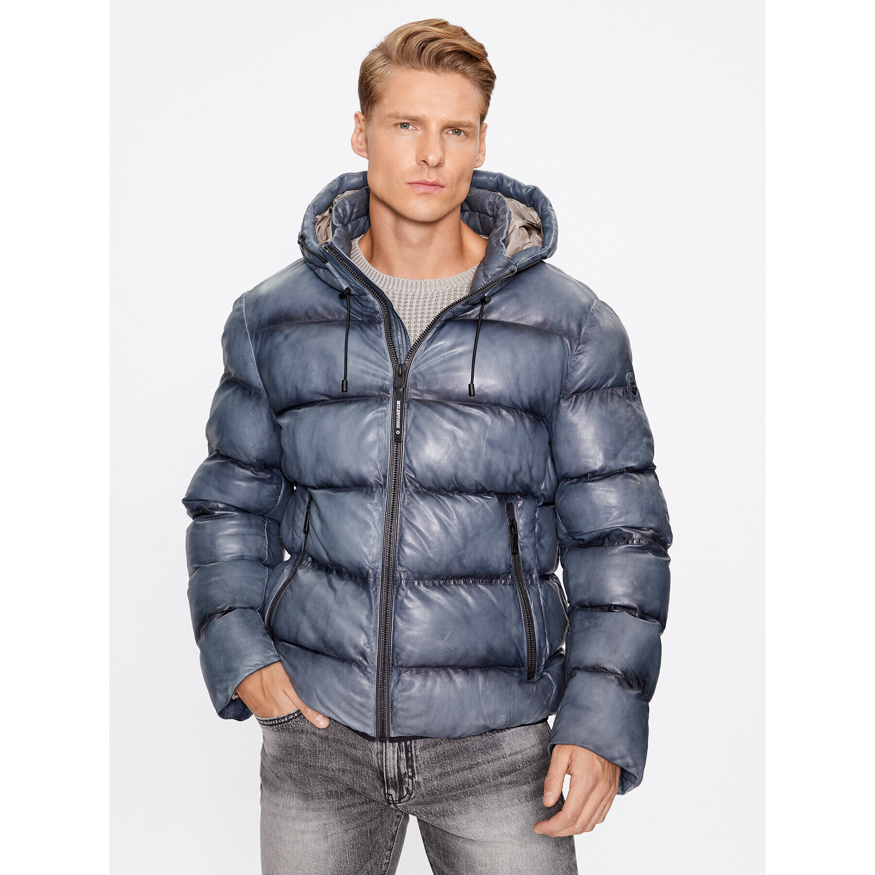 Milestone Кожено яке Safi 331068 60290 Електриков Regular Fit - Pepit.bg