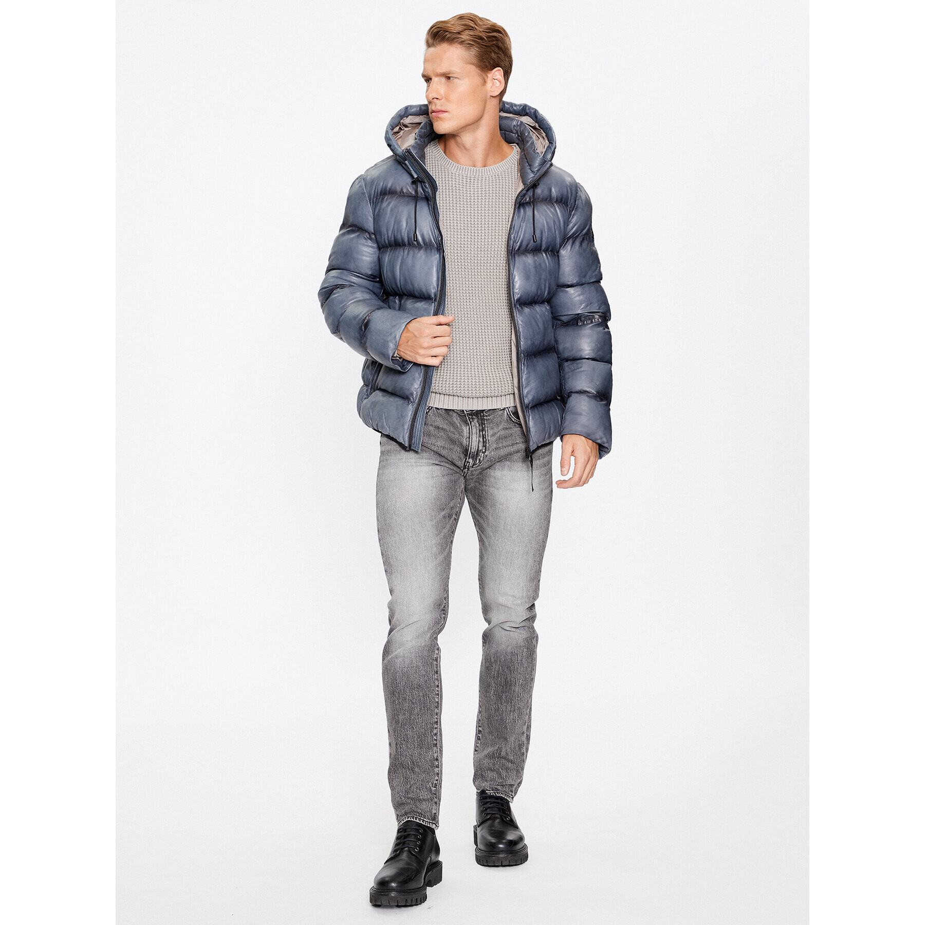 Milestone Кожено яке Safi 331068 60290 Електриков Regular Fit - Pepit.bg
