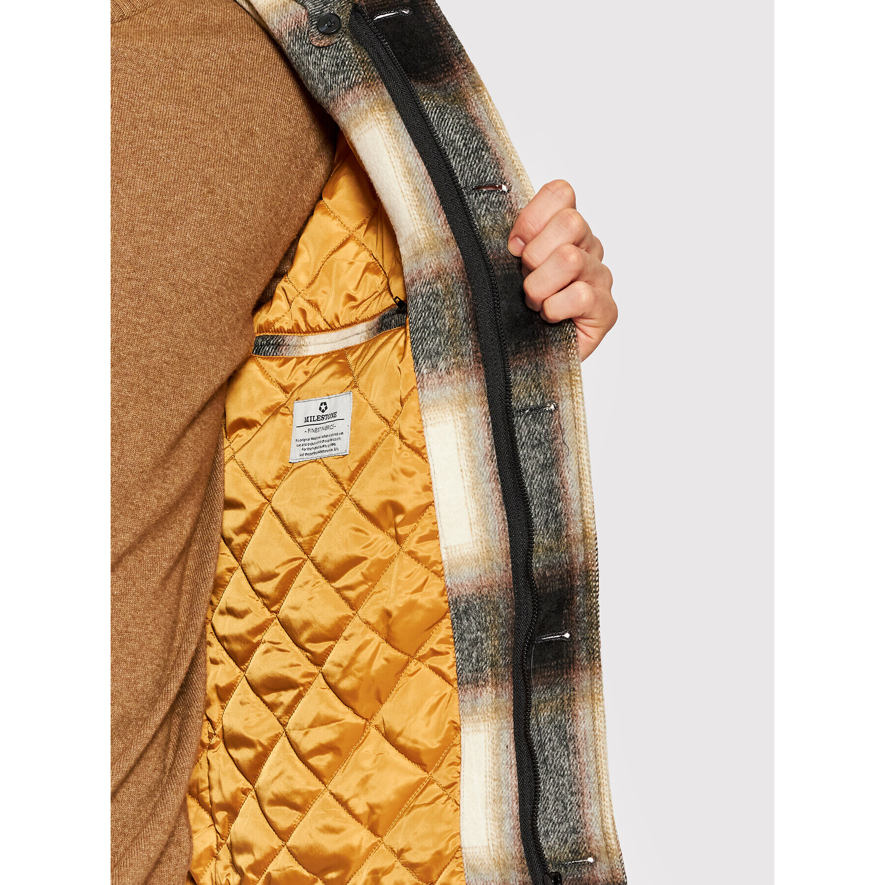 Milestone Преходно яке Chester 130789 10110 Бежов Regular Fit - Pepit.bg