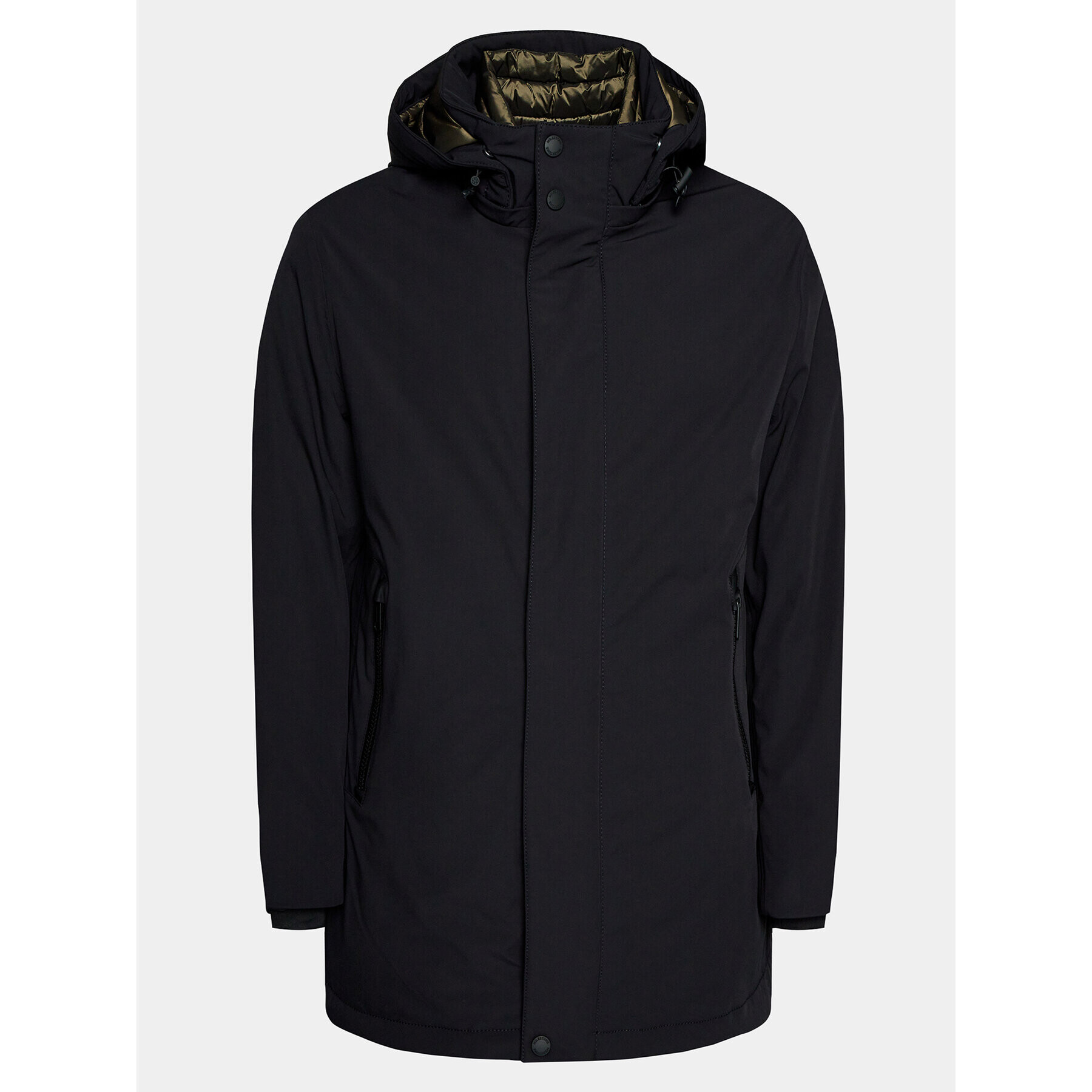Milestone Преходно яке 330402 10495 Черен Regular Fit - Pepit.bg