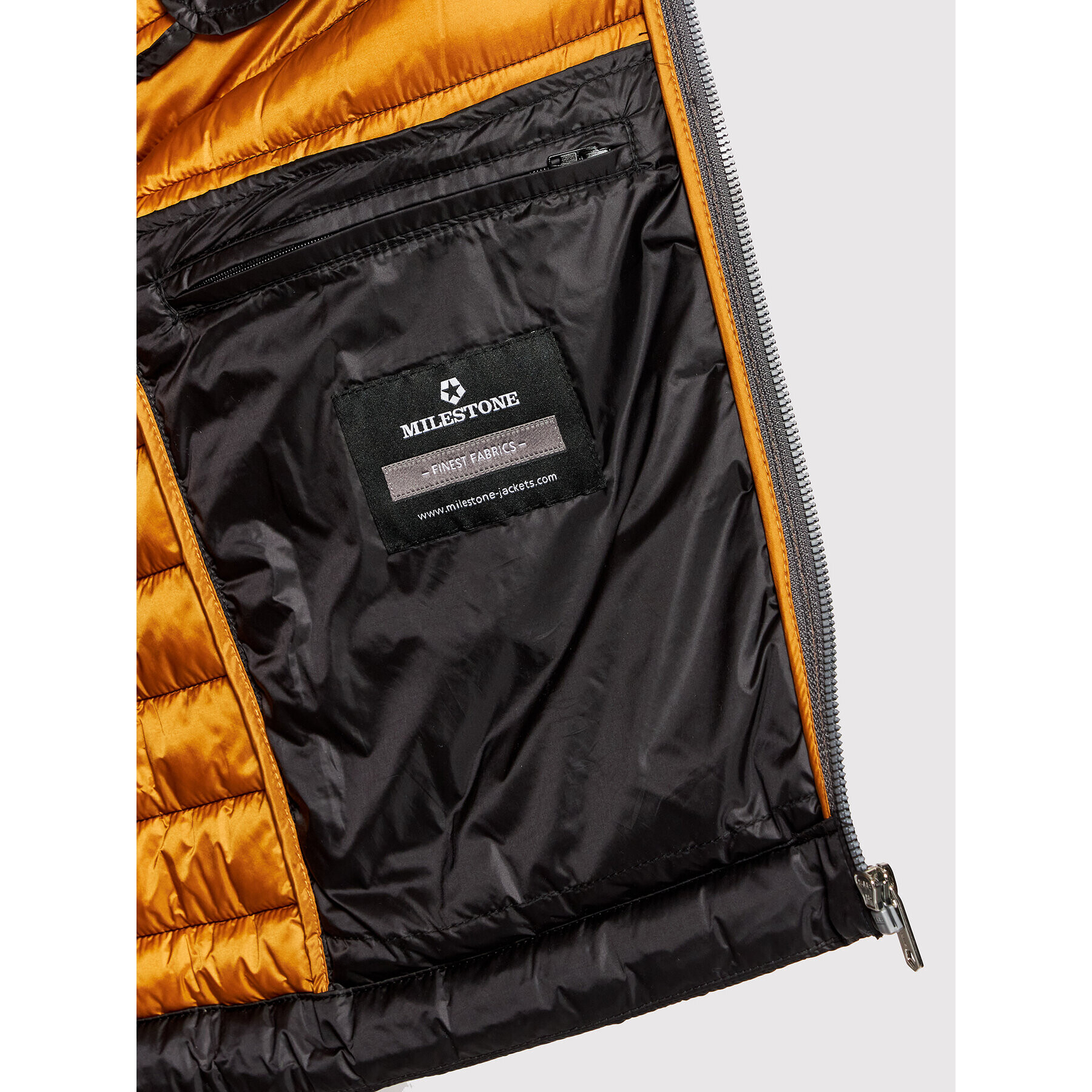 Milestone Пухено яке Camino 130400 60015 Черен Regular Fit - Pepit.bg