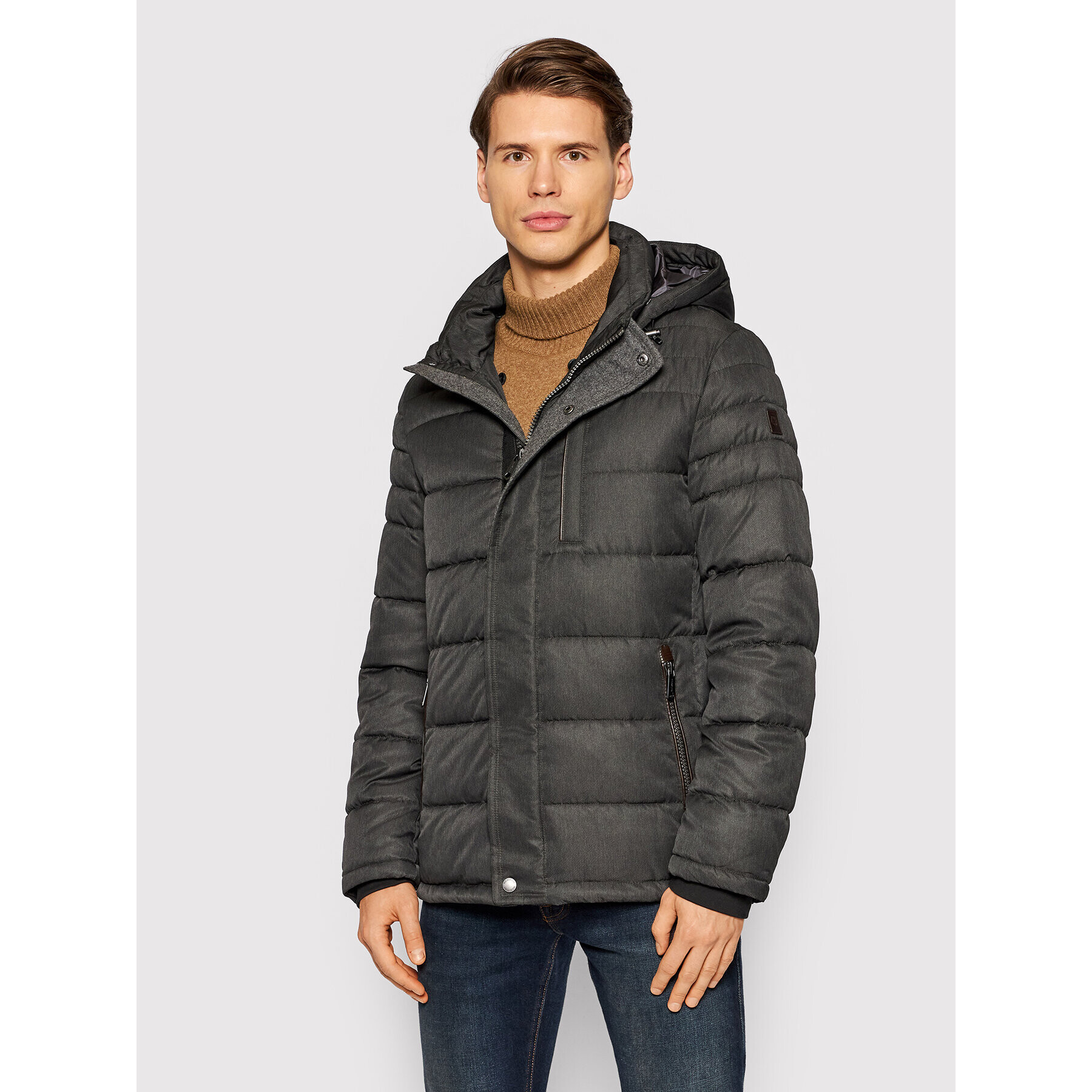 Milestone Пухено яке Carter 130398 10020 Зелен Regular Fit - Pepit.bg