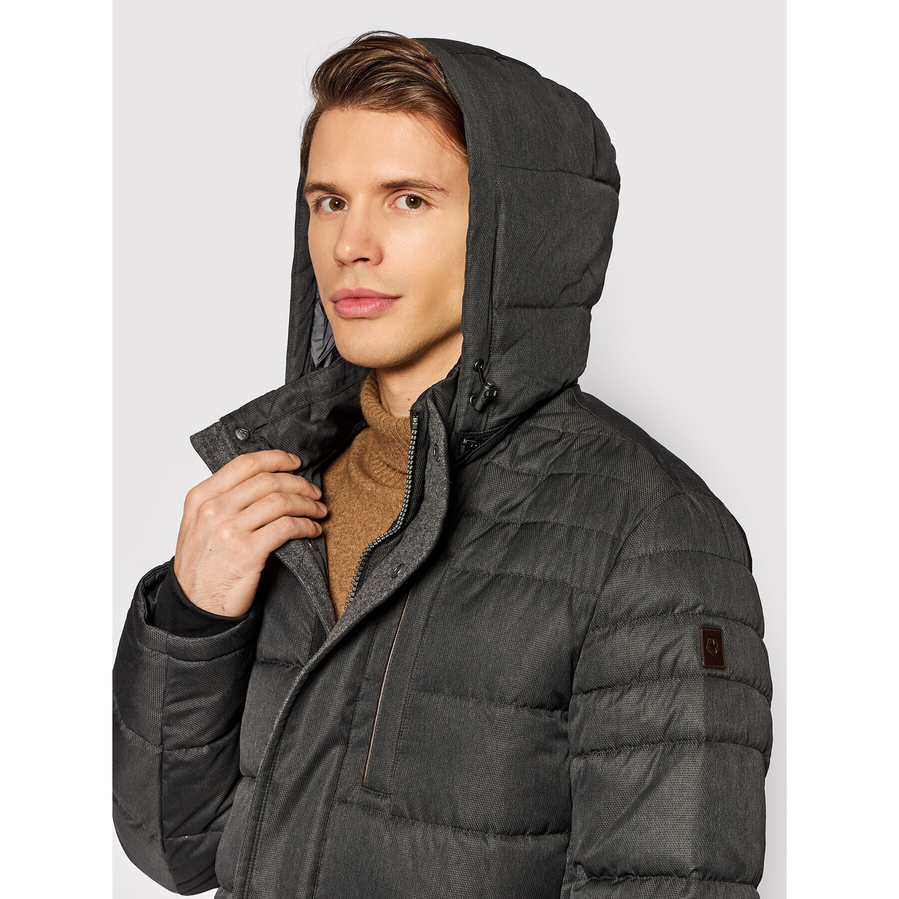 Milestone Пухено яке Carter 130398 10020 Зелен Regular Fit - Pepit.bg