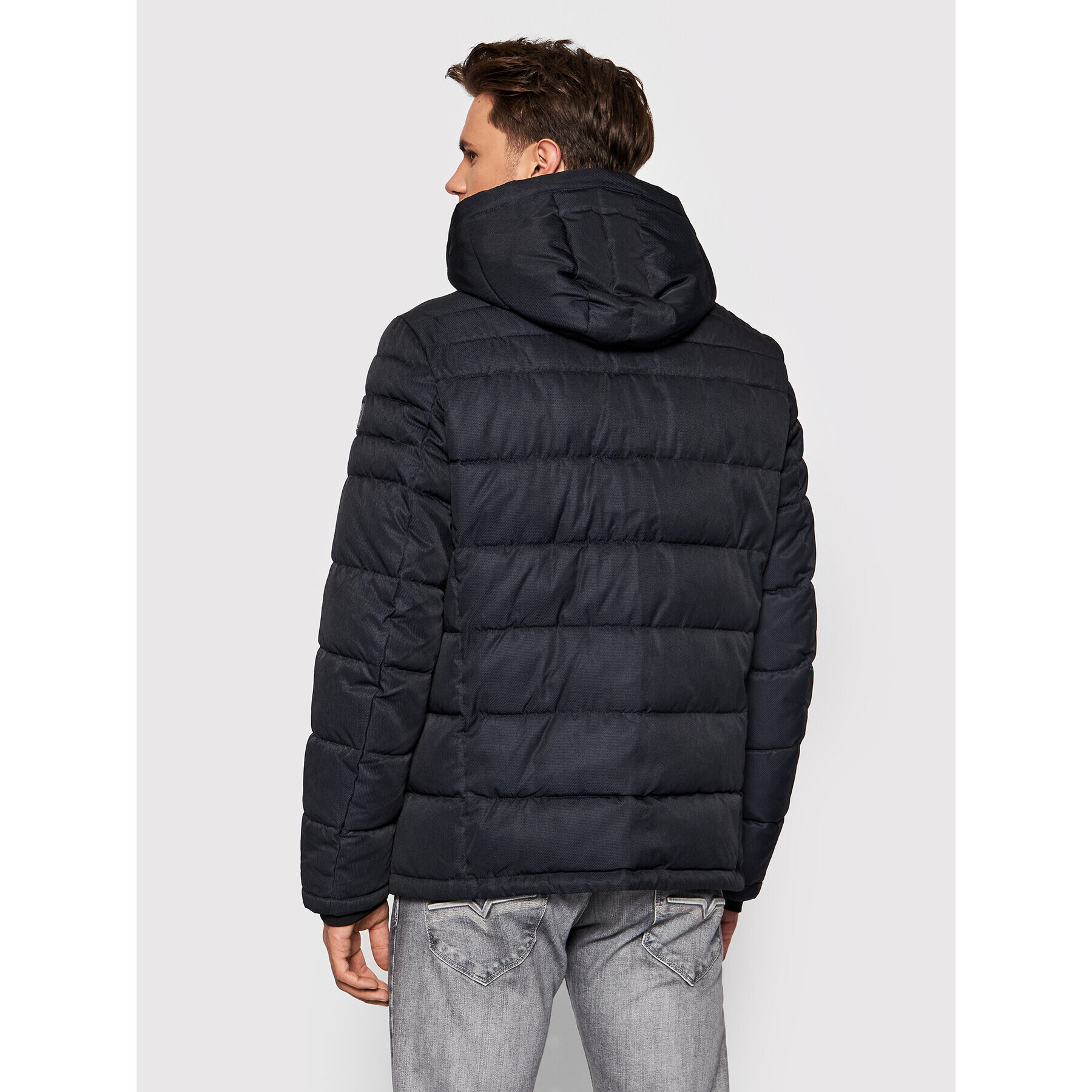 Milestone Пухено яке Carter 13039810020 Тъмносин Regular Fit - Pepit.bg